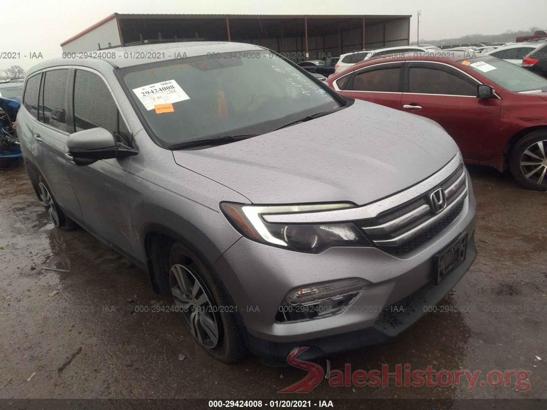 5FNYF5H52GB022138 2016 HONDA PILOT