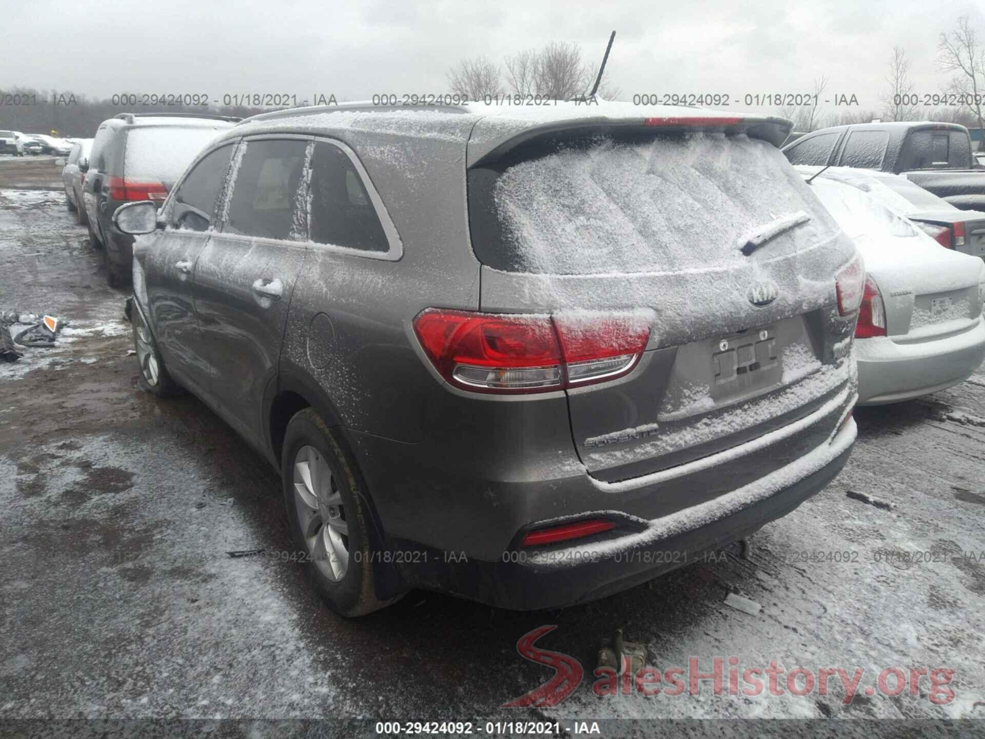 5XYPG4A39HG325763 2017 KIA SORENTO