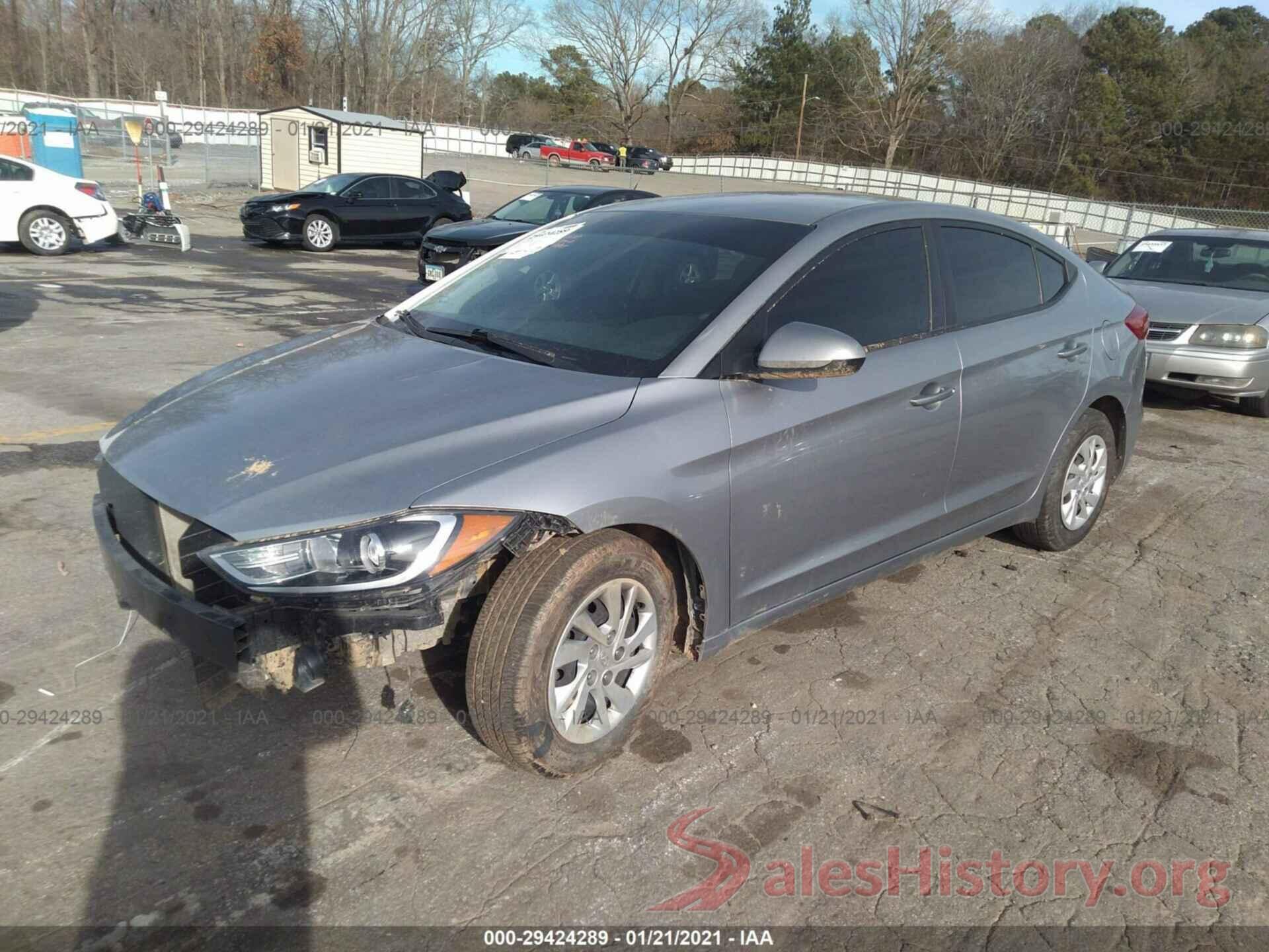 5NPD74LF6HH126348 2017 HYUNDAI ELANTRA