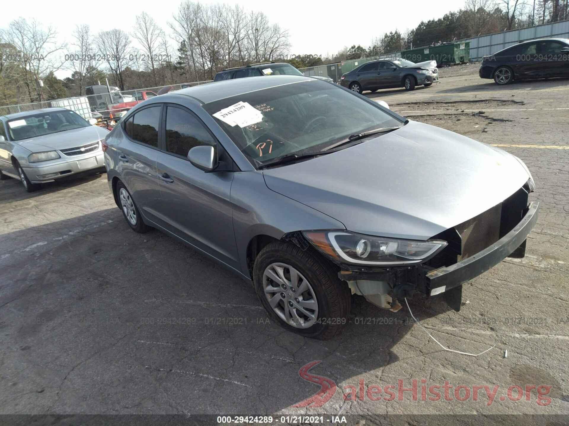 5NPD74LF6HH126348 2017 HYUNDAI ELANTRA