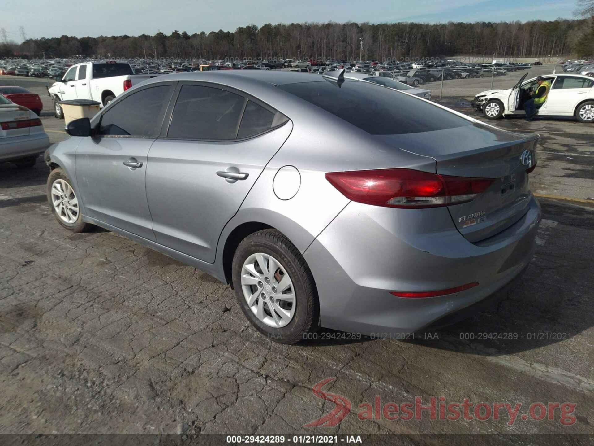 5NPD74LF6HH126348 2017 HYUNDAI ELANTRA