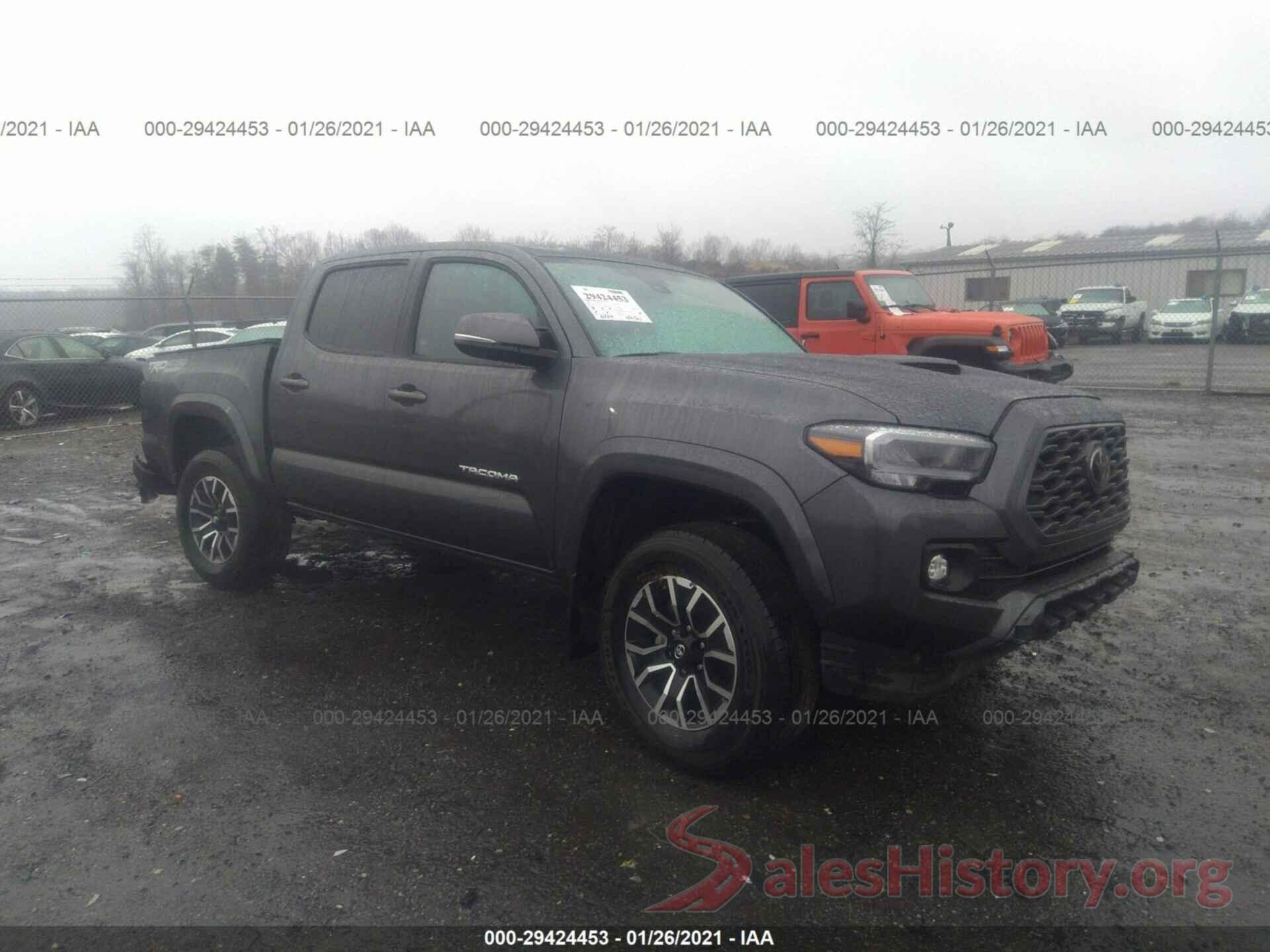 3TMCZ5AN6LM347313 2020 TOYOTA TACOMA 4WD