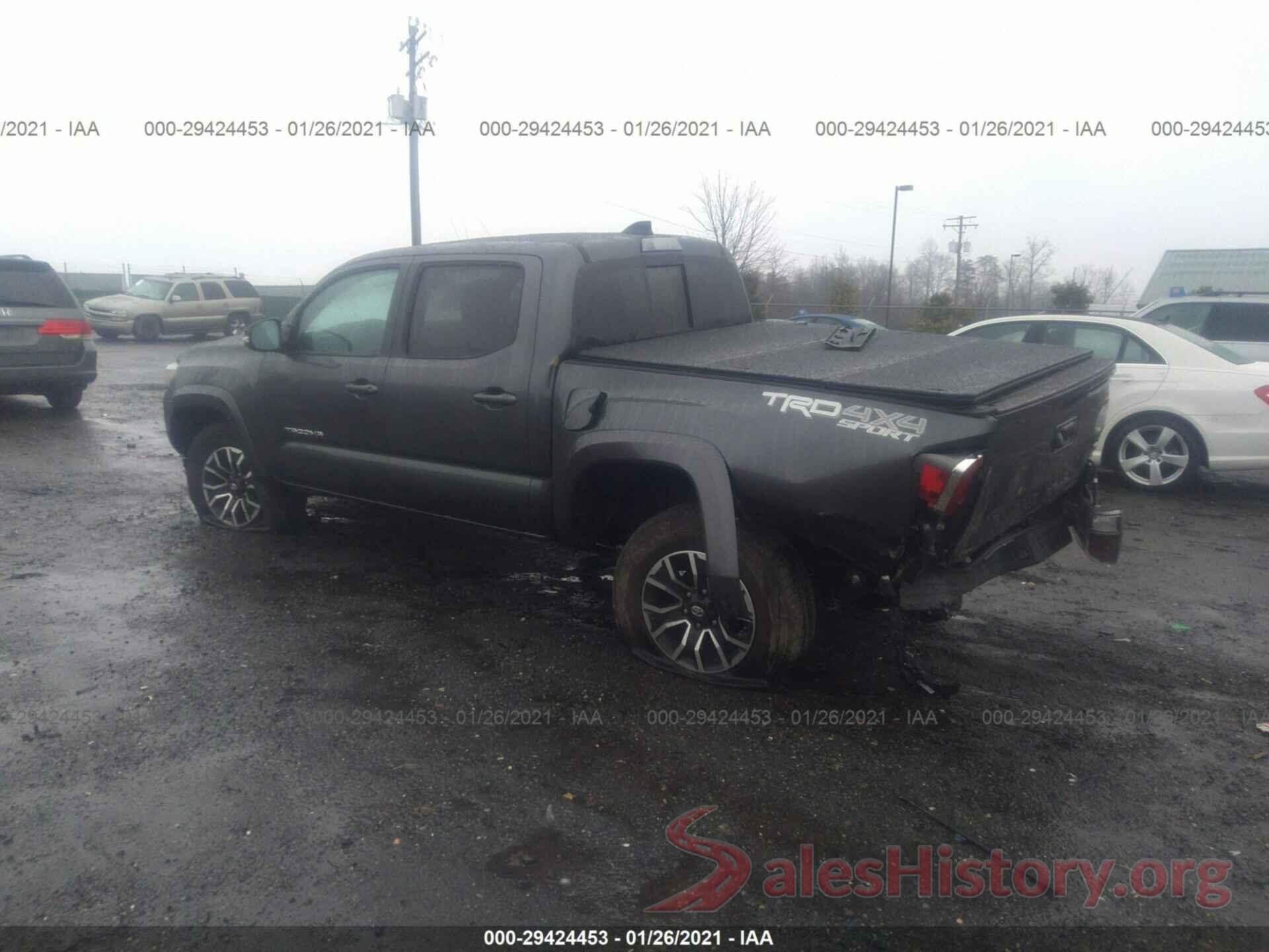 3TMCZ5AN6LM347313 2020 TOYOTA TACOMA 4WD