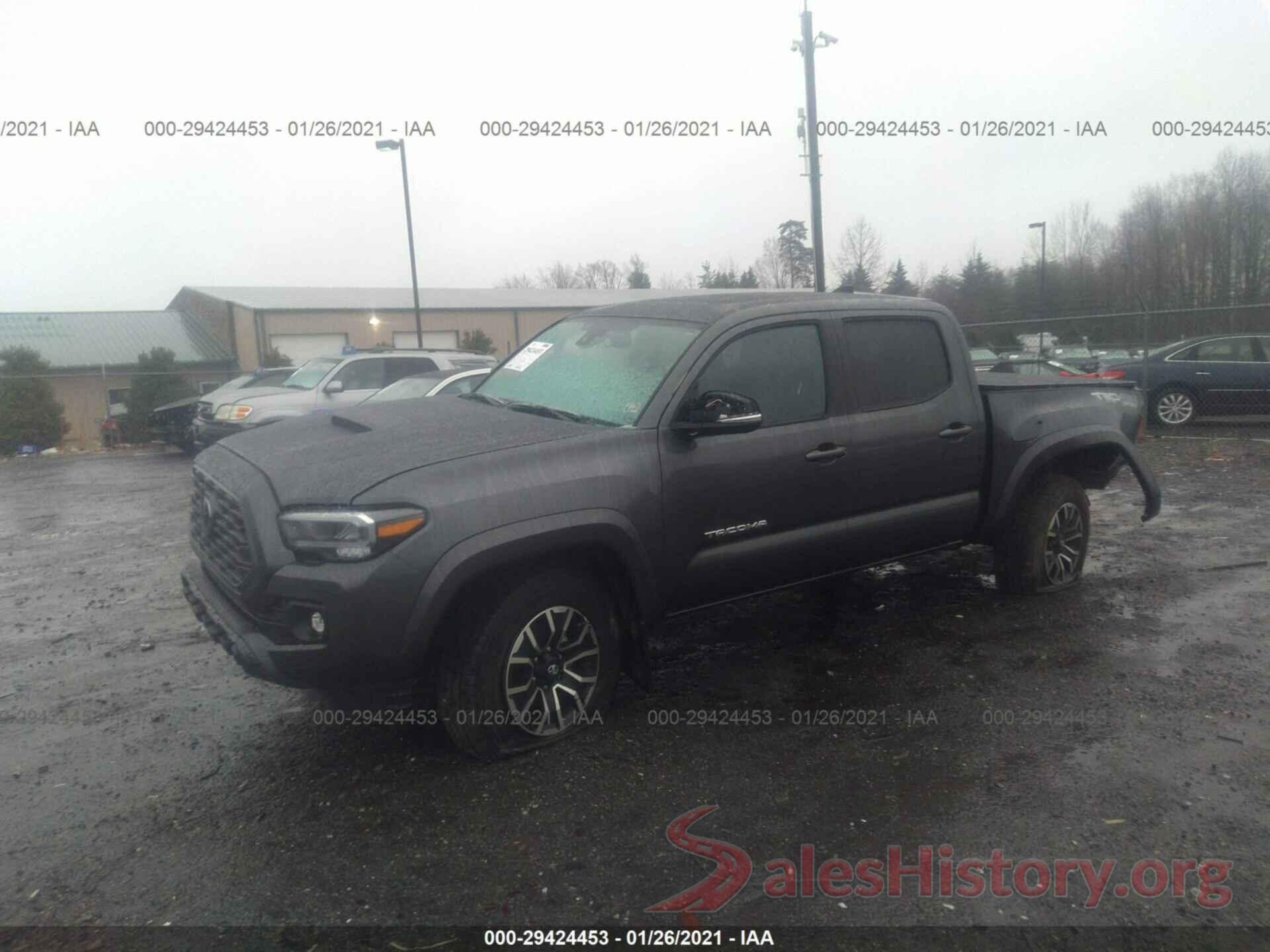 3TMCZ5AN6LM347313 2020 TOYOTA TACOMA 4WD