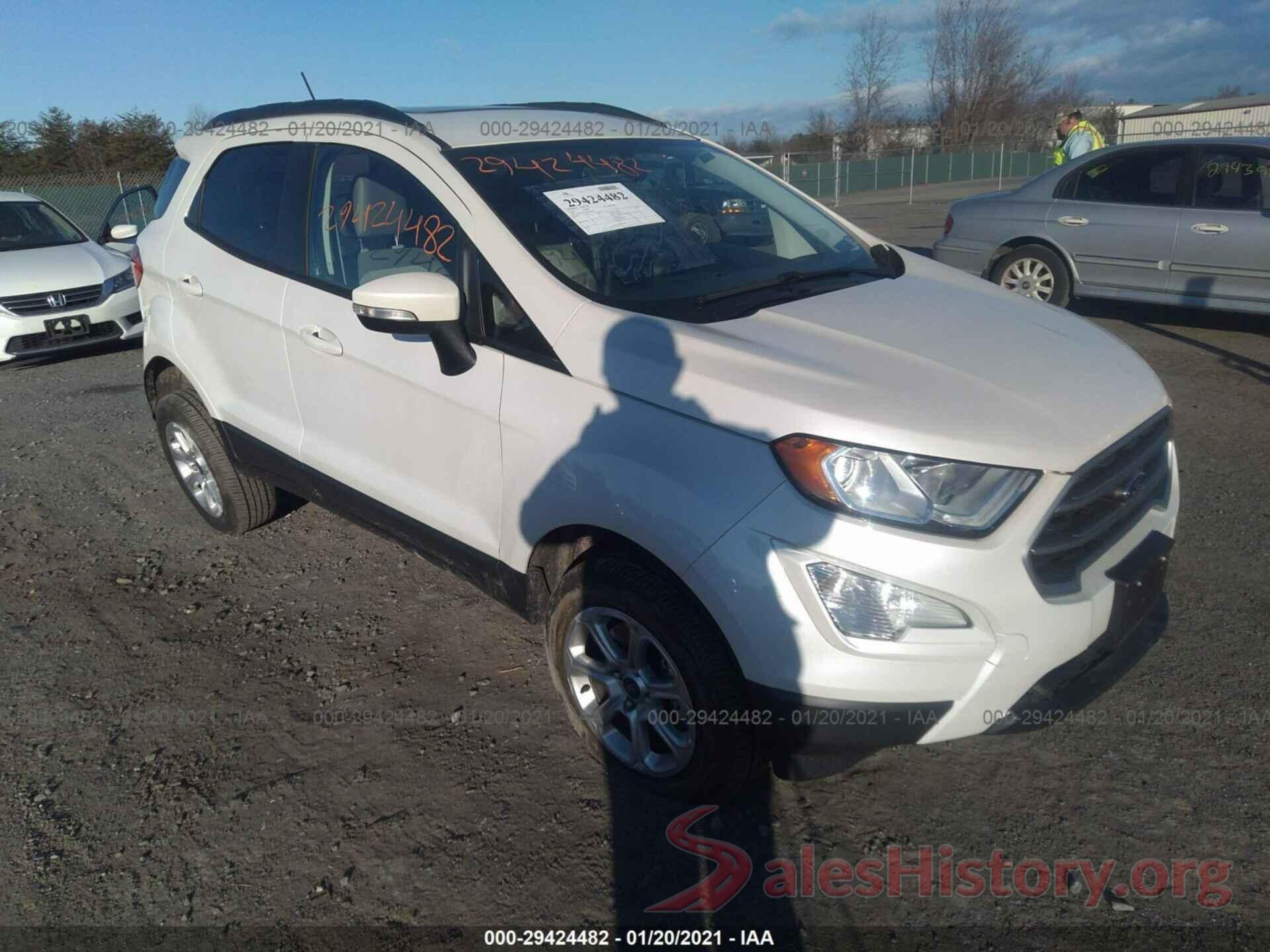 MAJ6S3GL8KC277086 2019 FORD ECOSPORT