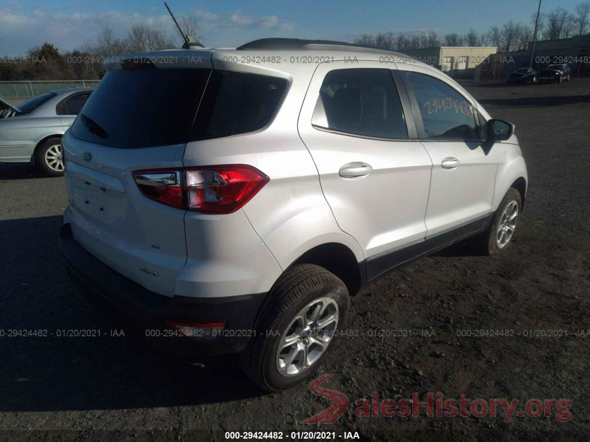 MAJ6S3GL8KC277086 2019 FORD ECOSPORT