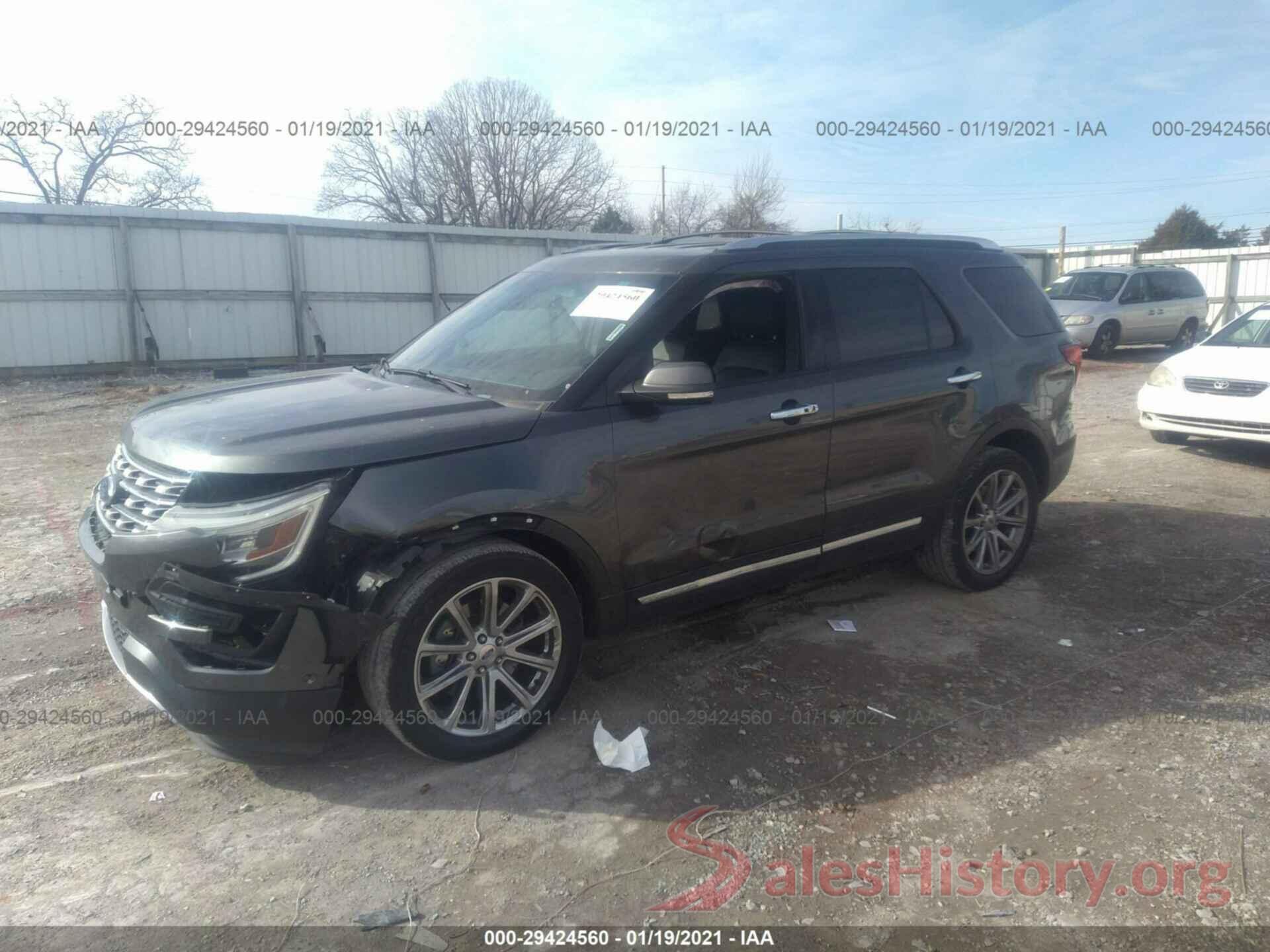 1FM5K7F8XGGB31424 2016 FORD EXPLORER