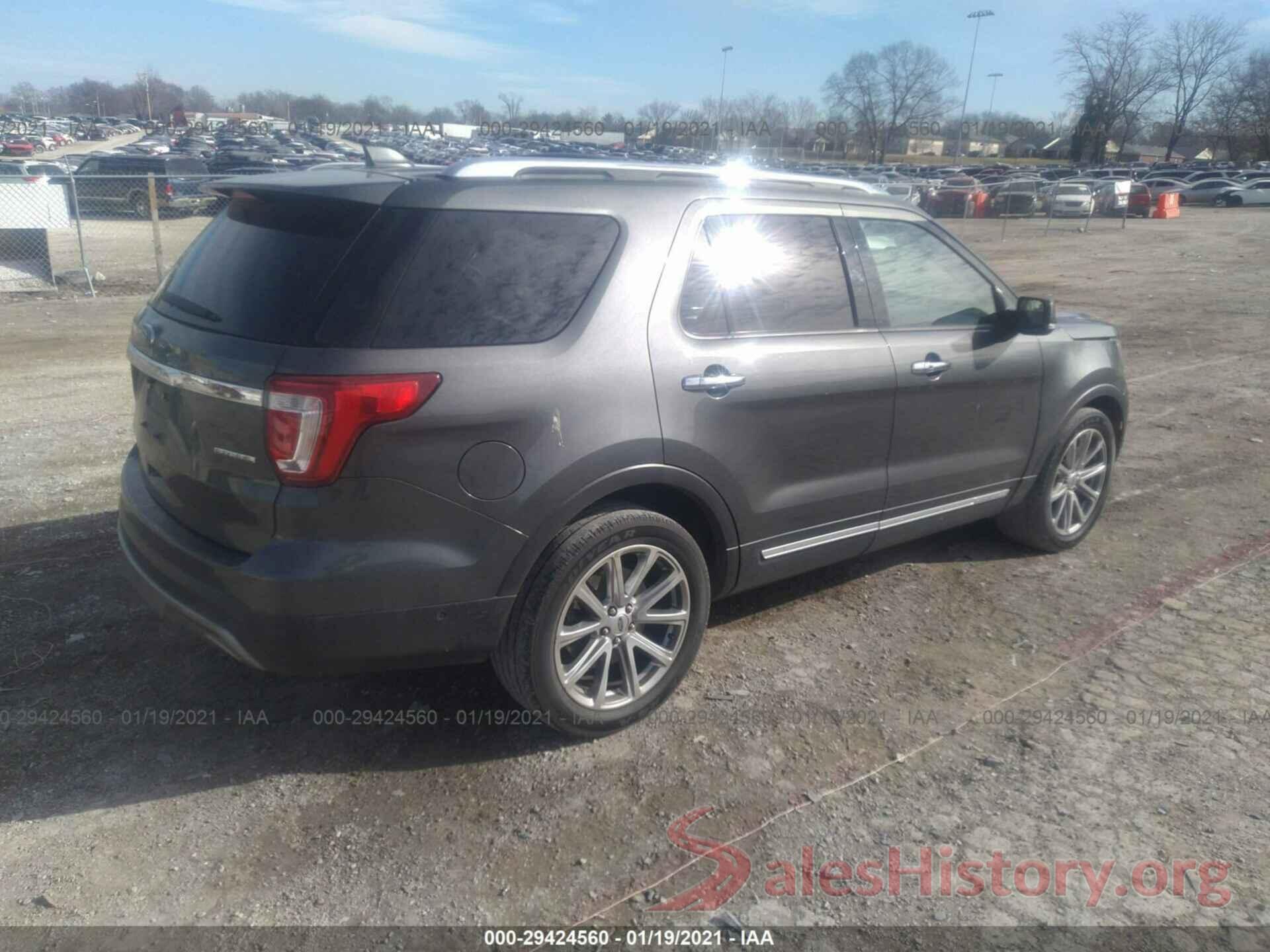 1FM5K7F8XGGB31424 2016 FORD EXPLORER