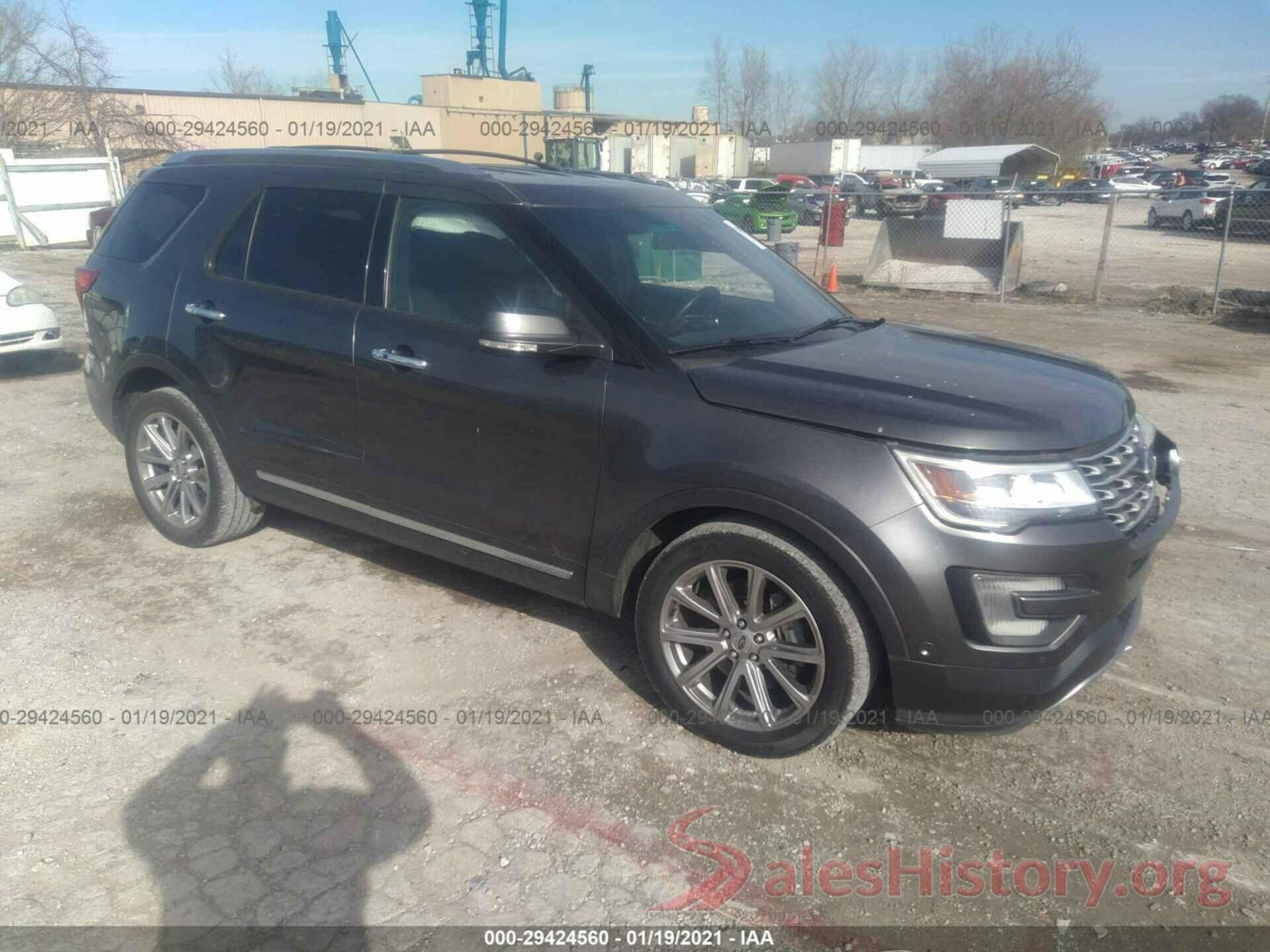 1FM5K7F8XGGB31424 2016 FORD EXPLORER