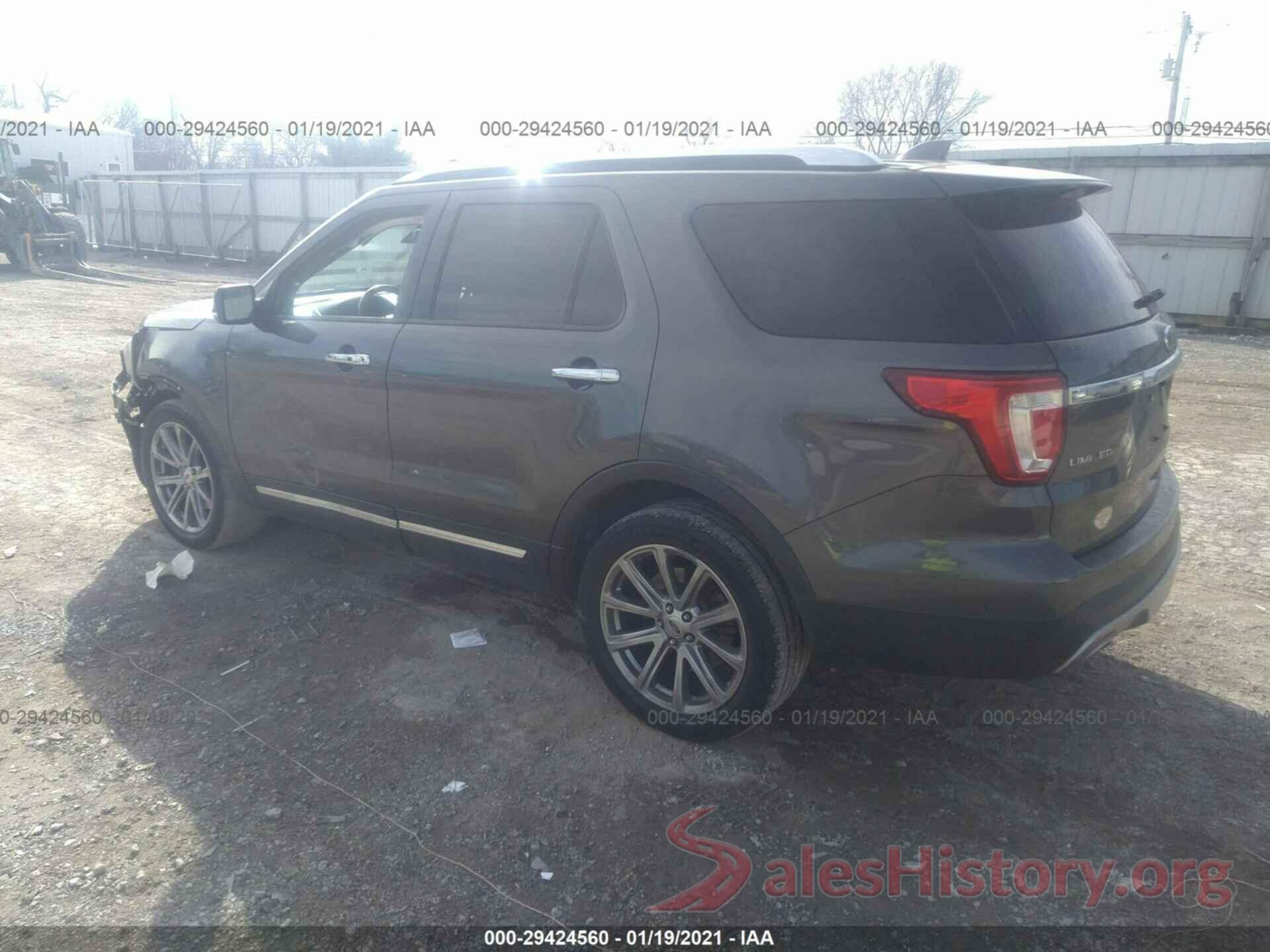 1FM5K7F8XGGB31424 2016 FORD EXPLORER