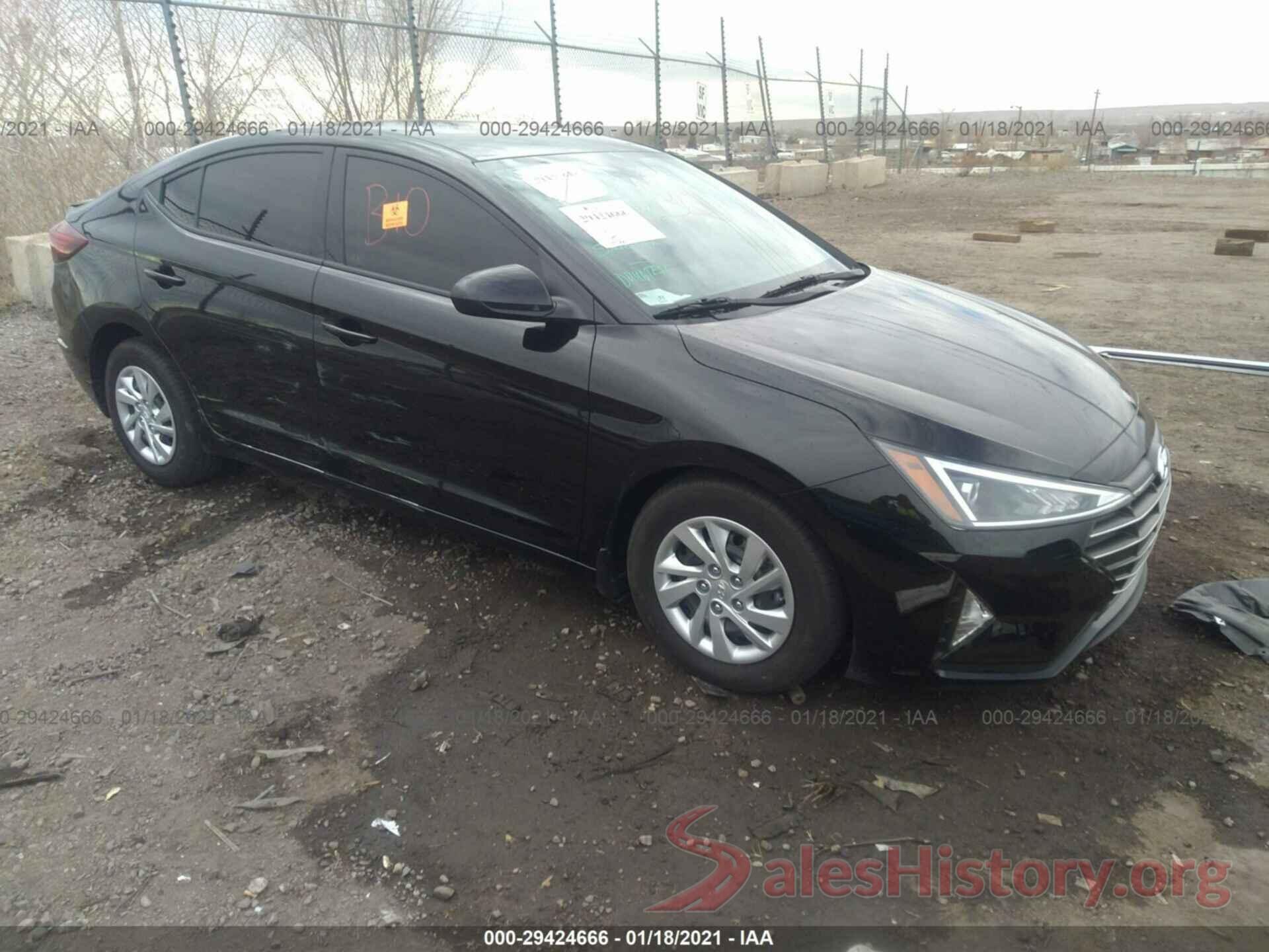 5NPD74LF9LH603802 2020 HYUNDAI ELANTRA