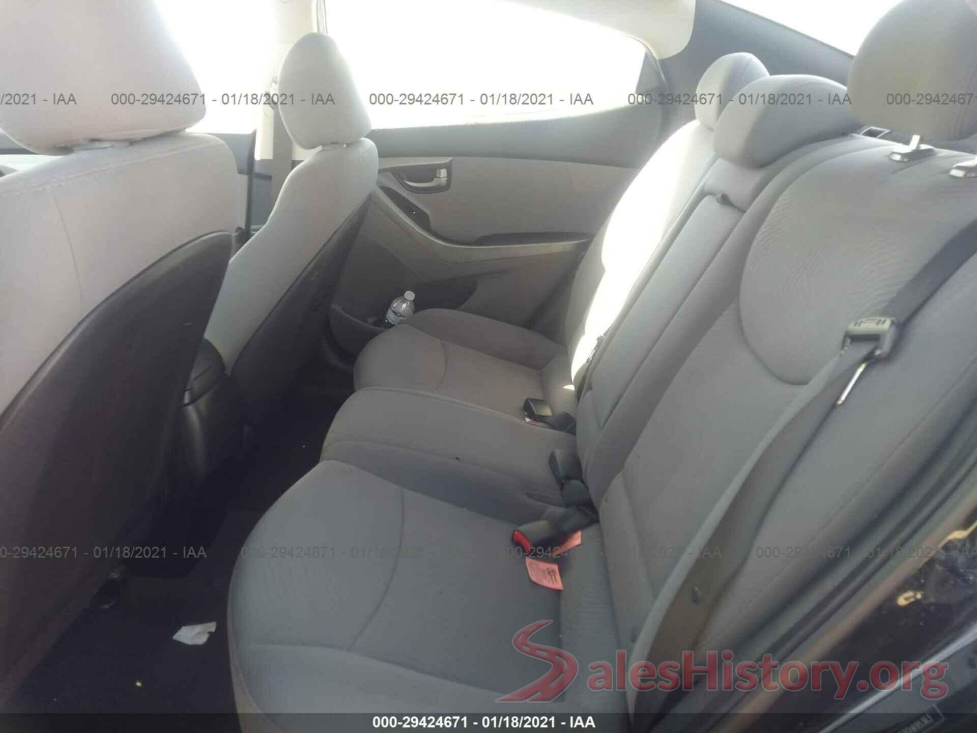 5NPDH4AE0GH695363 2016 HYUNDAI ELANTRA