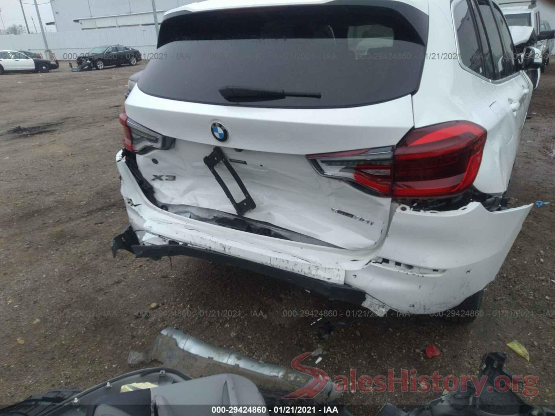 5UXTR7C54KLE97799 2019 BMW X3