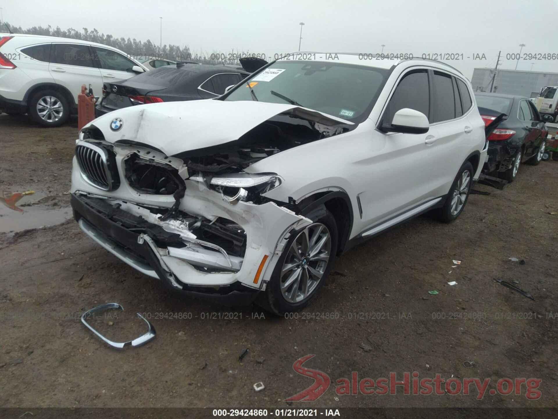 5UXTR7C54KLE97799 2019 BMW X3