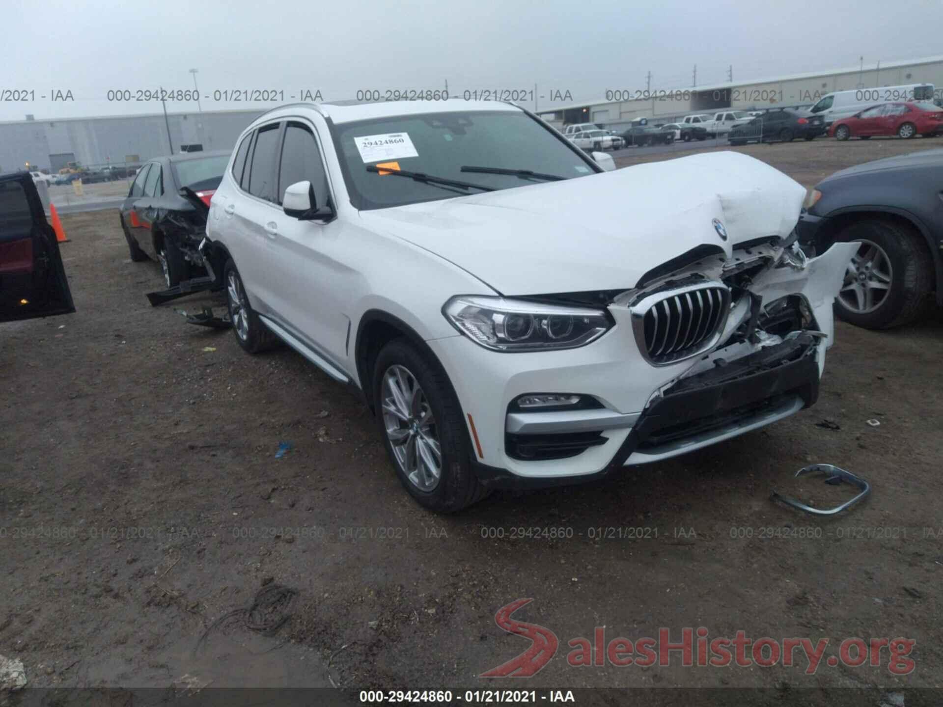 5UXTR7C54KLE97799 2019 BMW X3