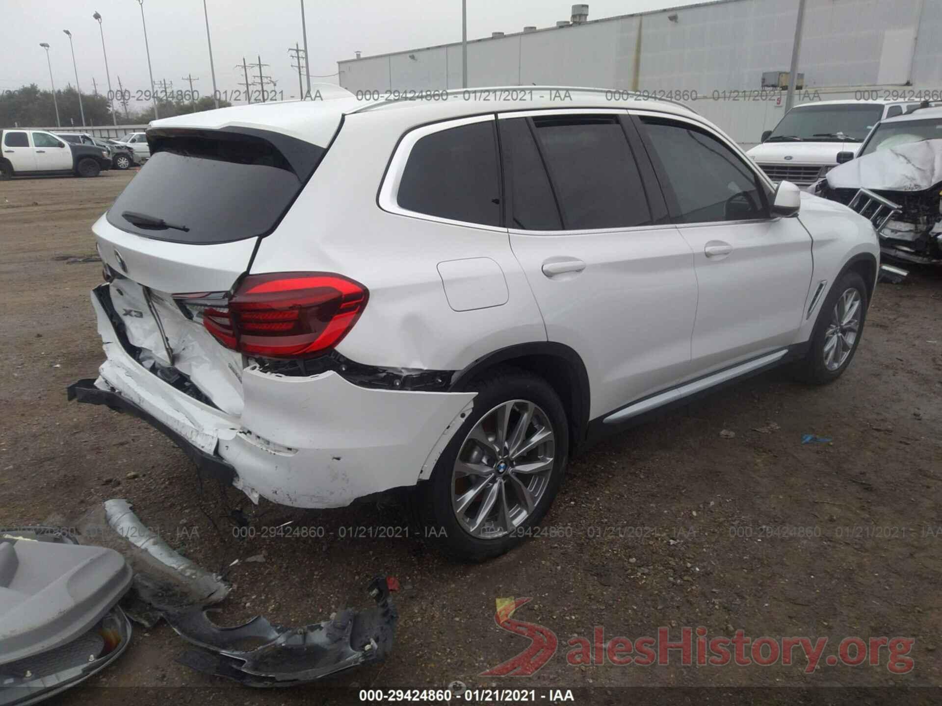 5UXTR7C54KLE97799 2019 BMW X3