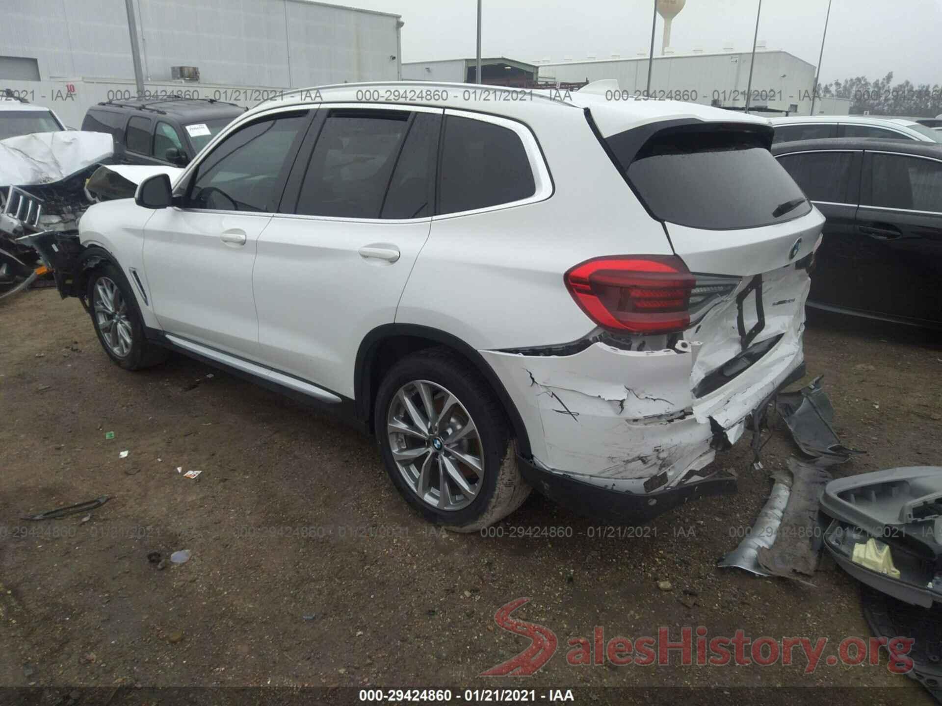 5UXTR7C54KLE97799 2019 BMW X3