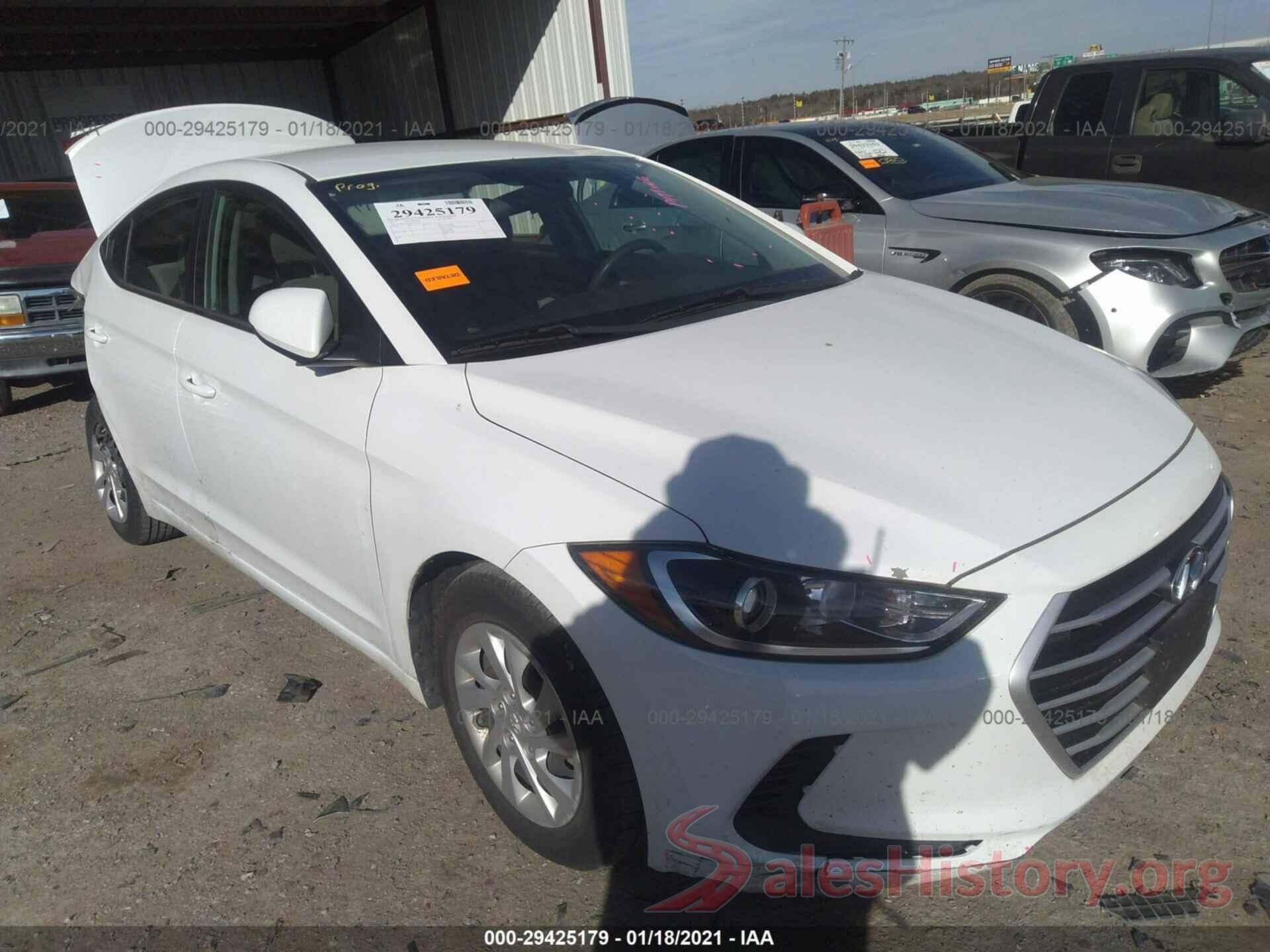 5NPD74LF6HH165246 2017 HYUNDAI ELANTRA