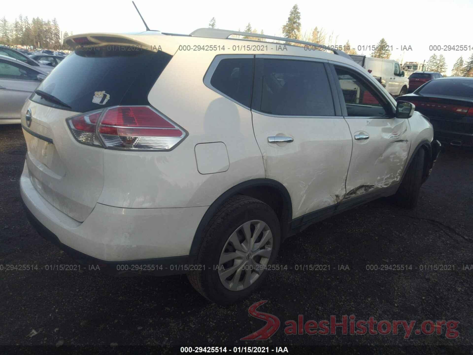 5N1AT2MT2GC816014 2016 NISSAN ROGUE