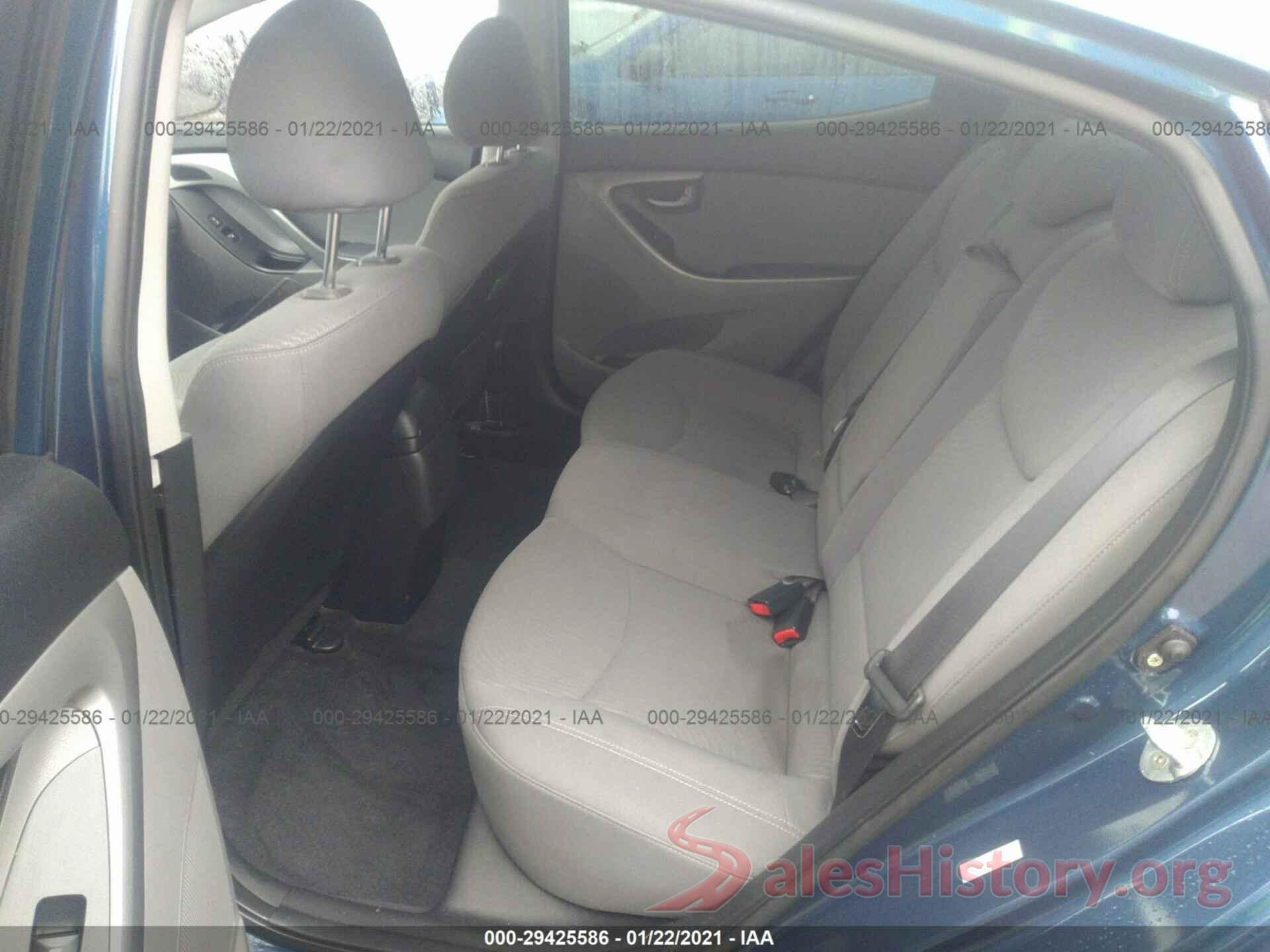 KMHDH4AEXGU632305 2016 HYUNDAI ELANTRA