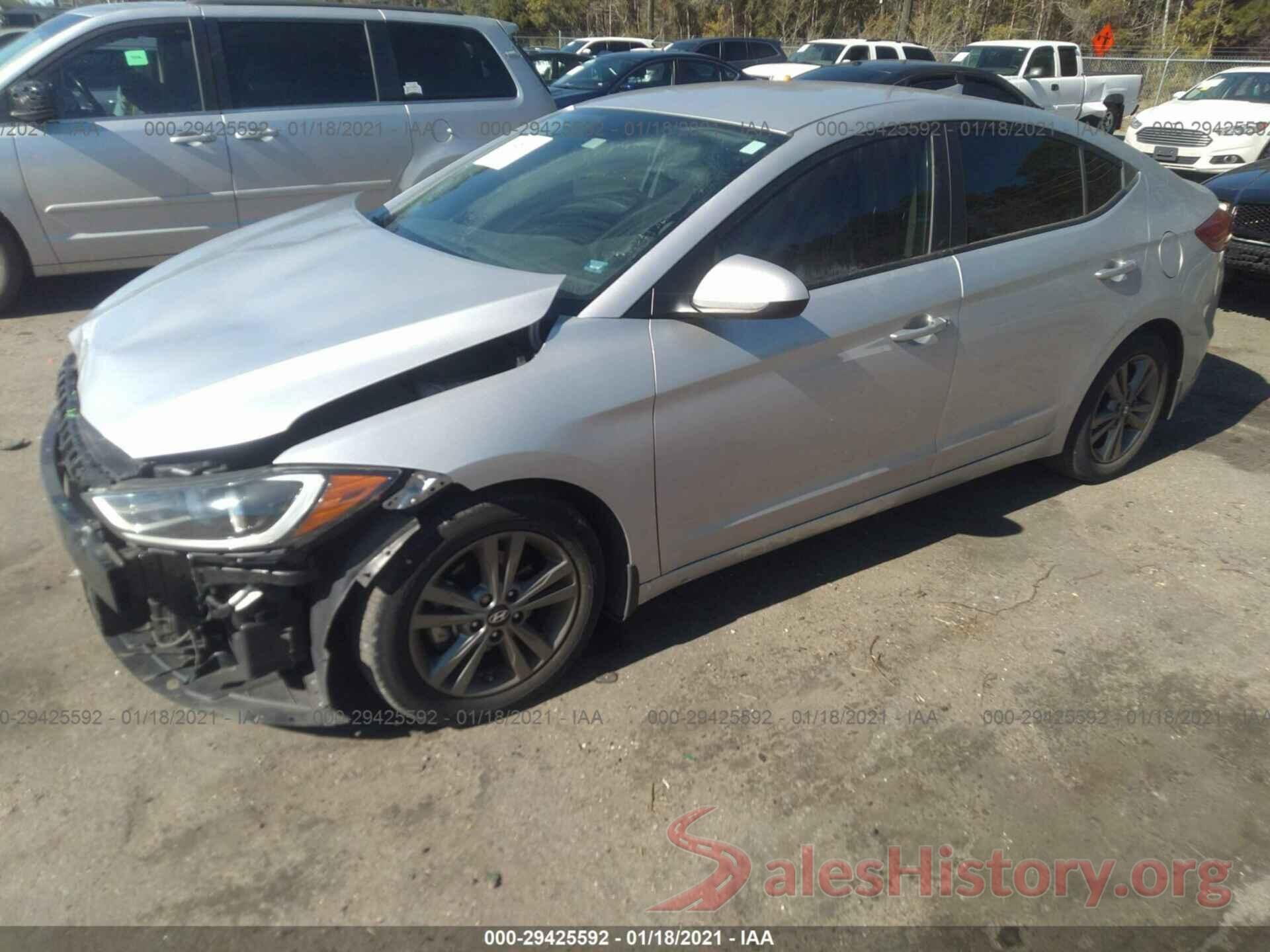 5NPD84LF4JH222000 2018 HYUNDAI ELANTRA