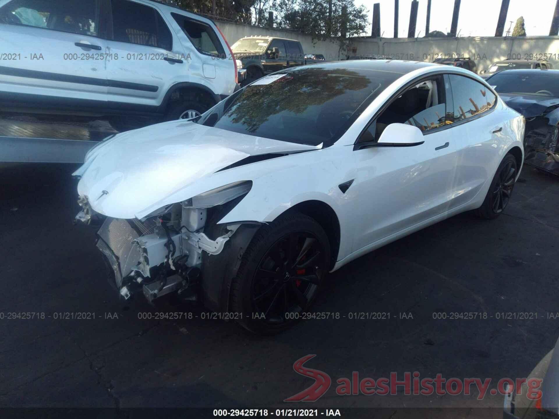 5YJ3E1EA4KF476665 2019 TESLA MODEL 3