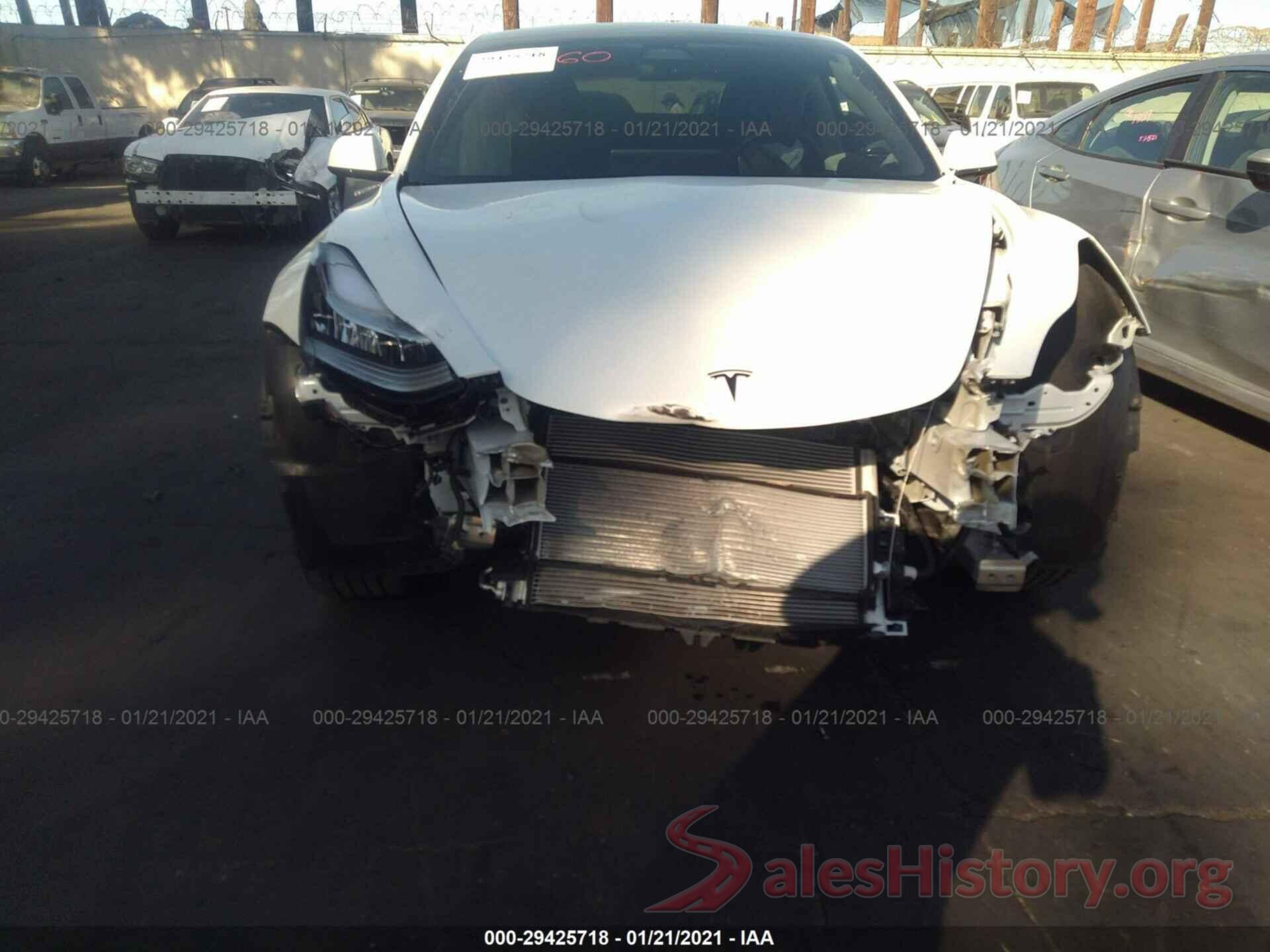 5YJ3E1EA4KF476665 2019 TESLA MODEL 3