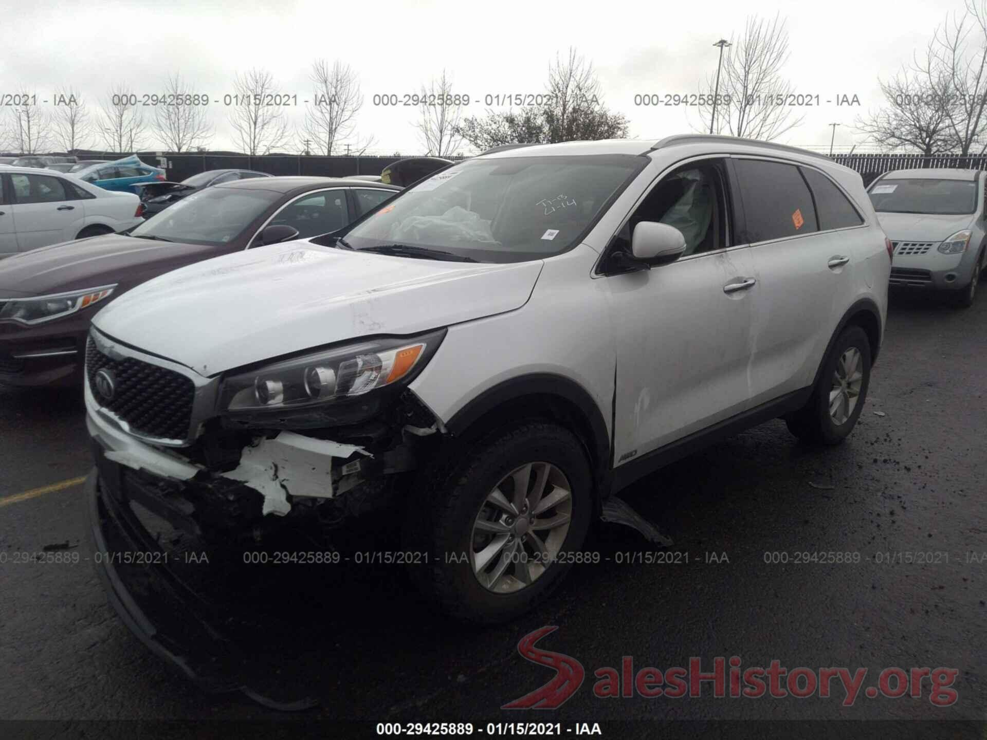 5XYPGDA30GG050105 2016 KIA SORENTO