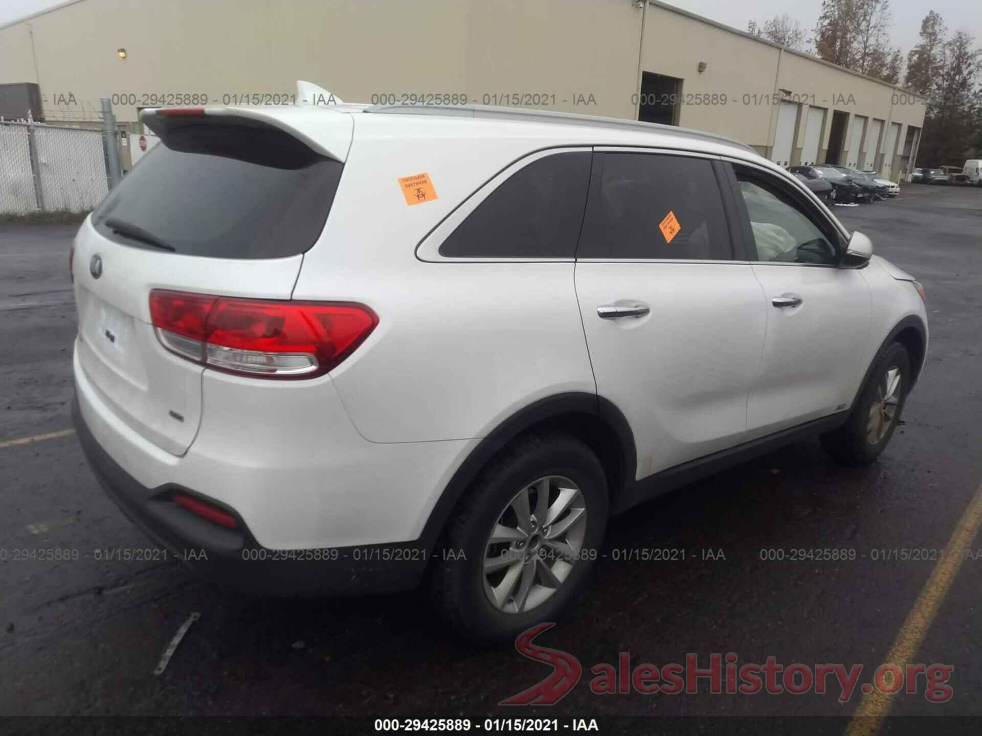 5XYPGDA30GG050105 2016 KIA SORENTO