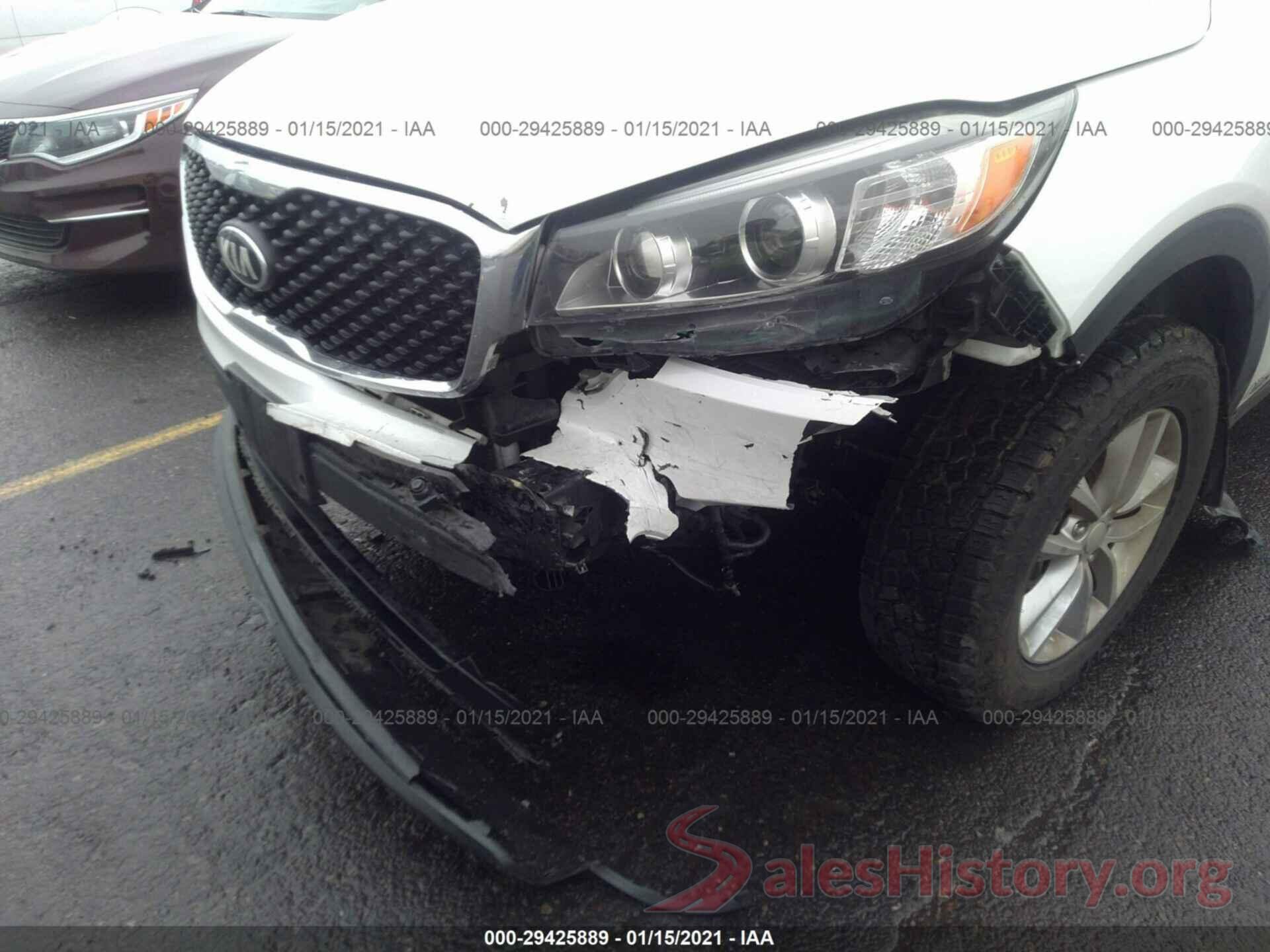 5XYPGDA30GG050105 2016 KIA SORENTO