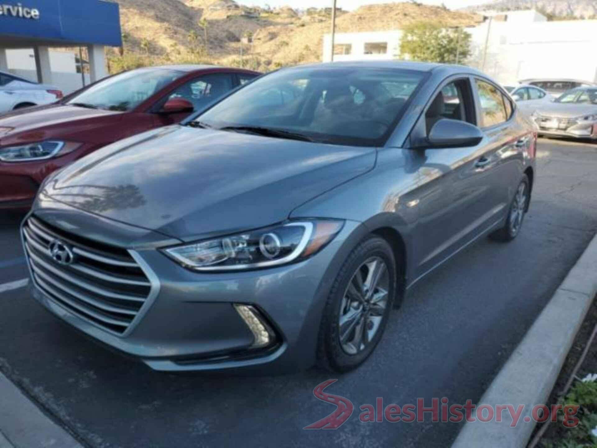 5NPD84LF7JH307591 2018 HYUNDAI ELANTRA