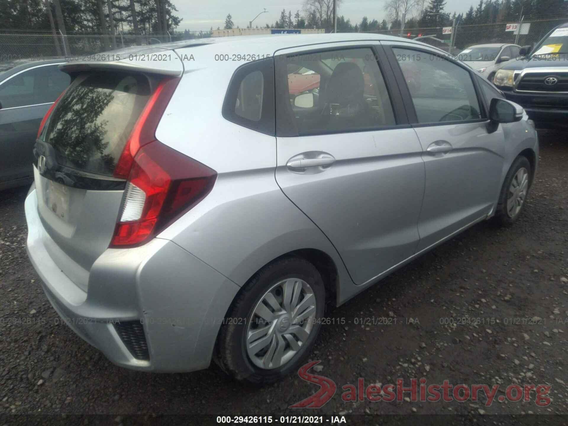 JHMGK5H50GX011473 2016 HONDA FIT