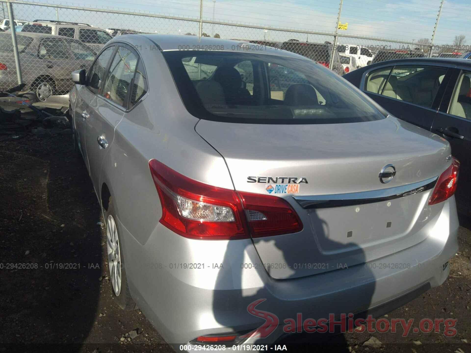 3N1AB7AP1HY351815 2017 NISSAN SENTRA