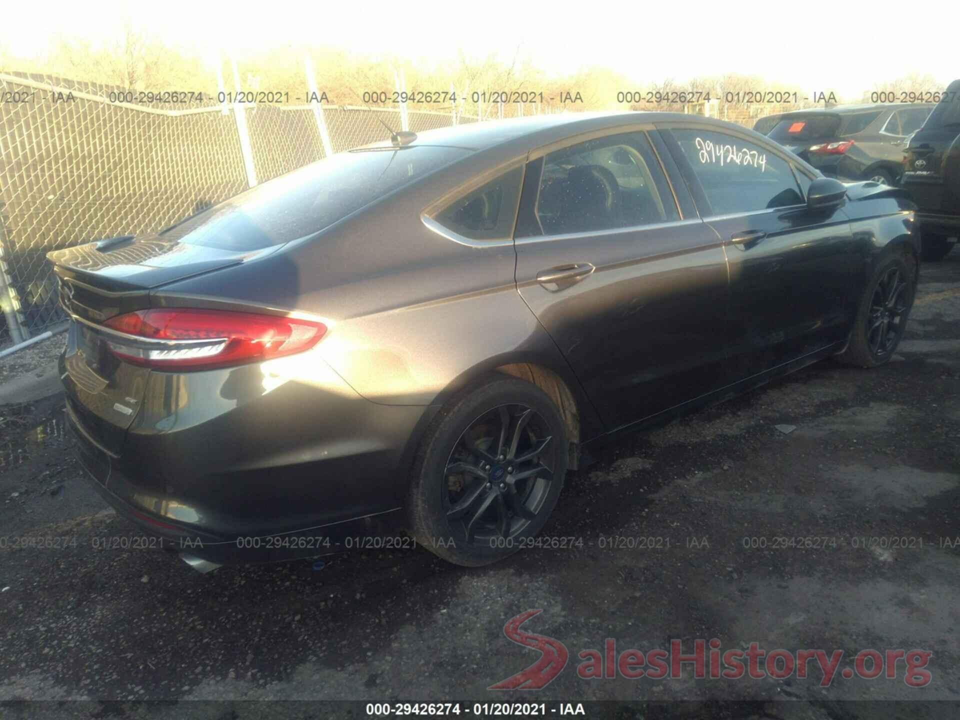 3FA6P0HD0JR240542 2018 FORD FUSION