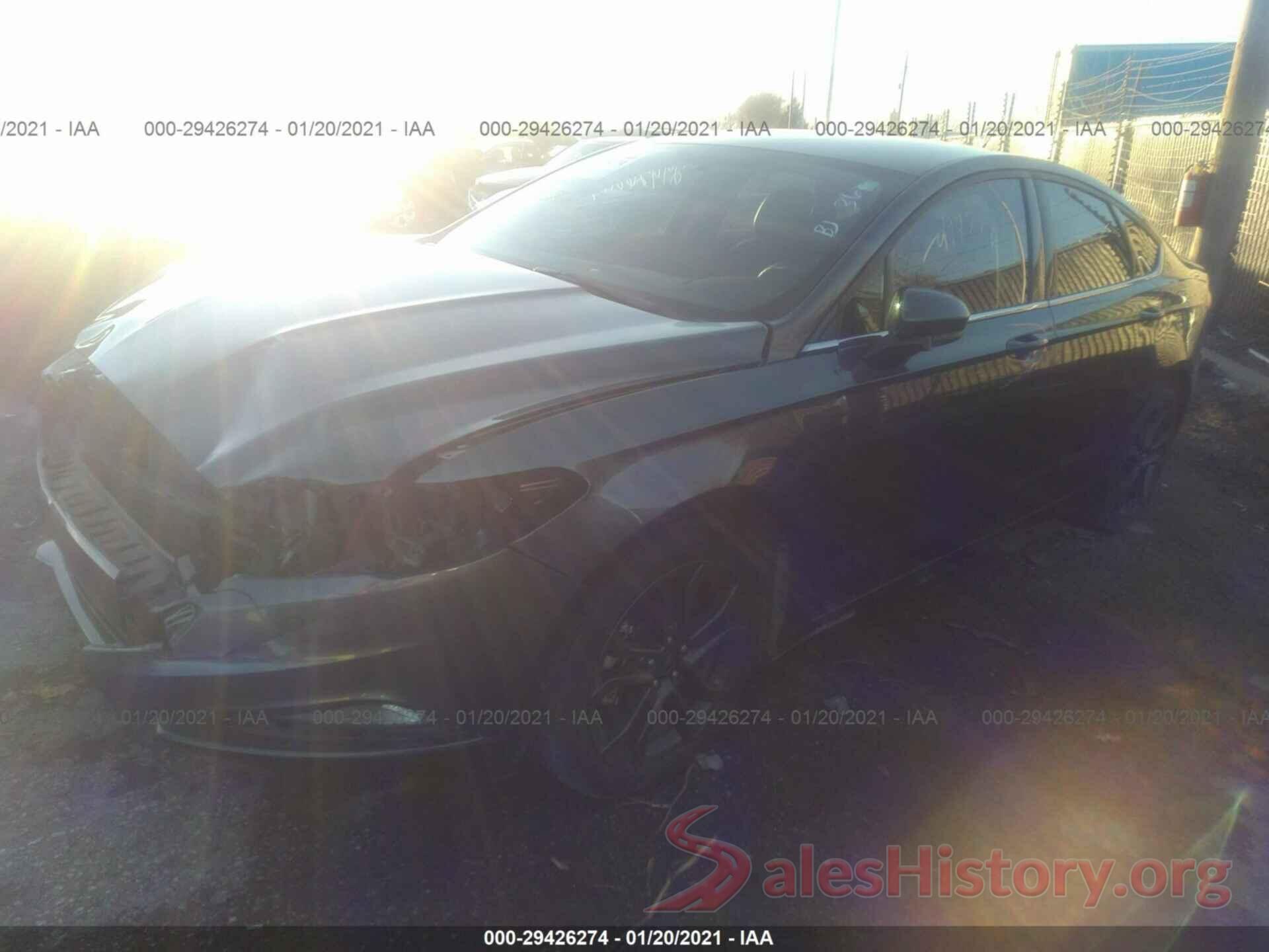 3FA6P0HD0JR240542 2018 FORD FUSION