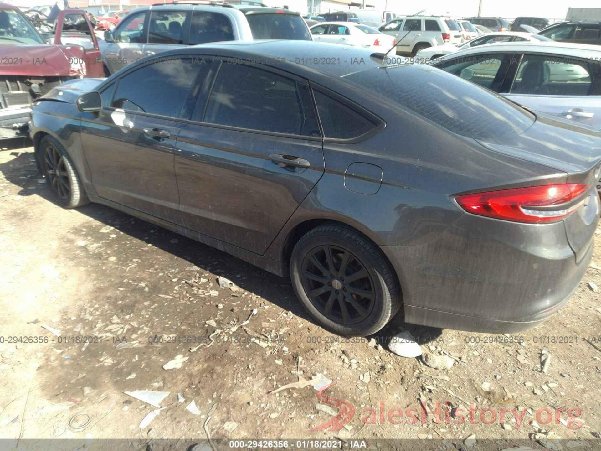 3FA6P0HDXJR258708 2018 FORD FUSION