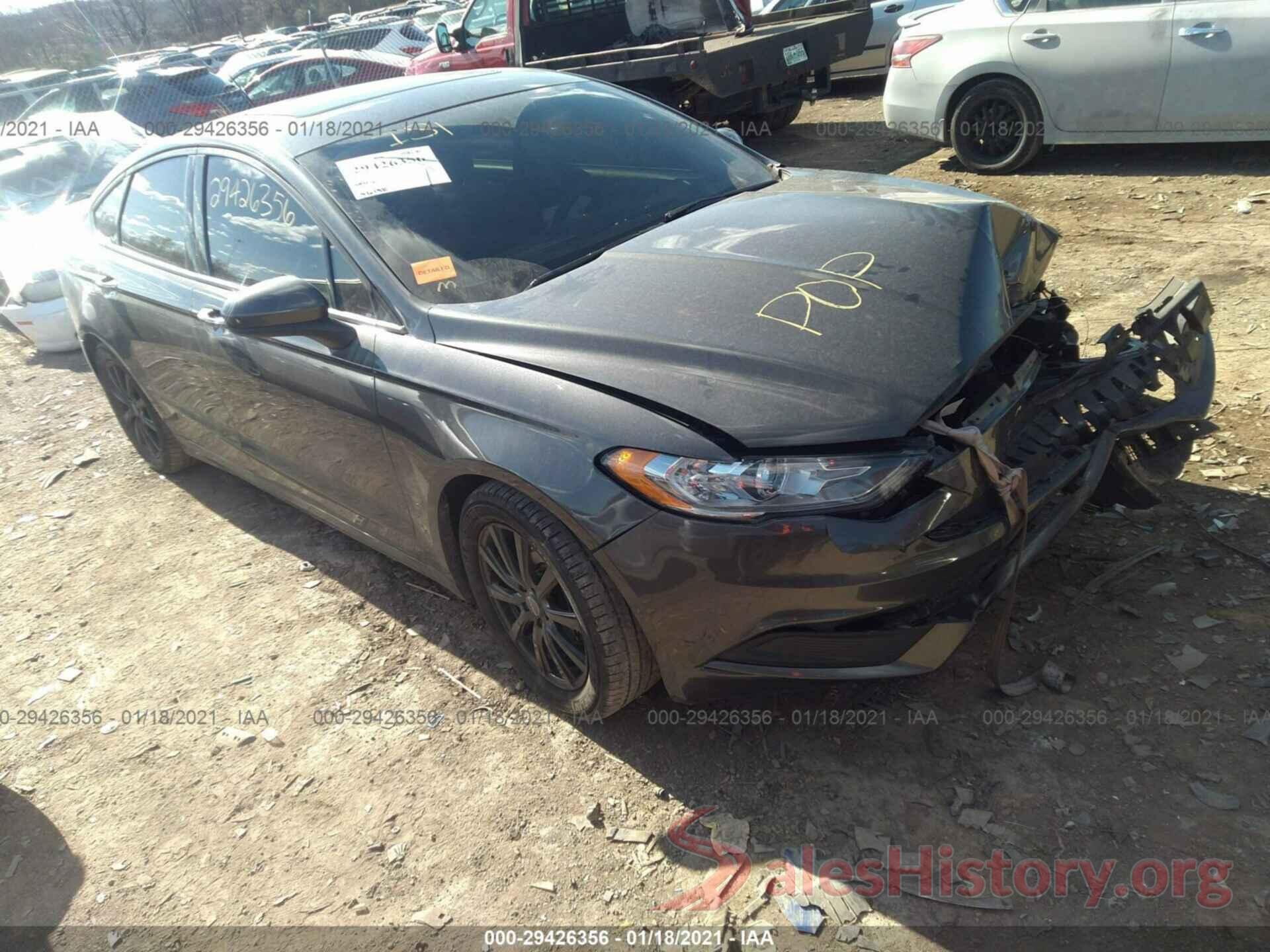 3FA6P0HDXJR258708 2018 FORD FUSION