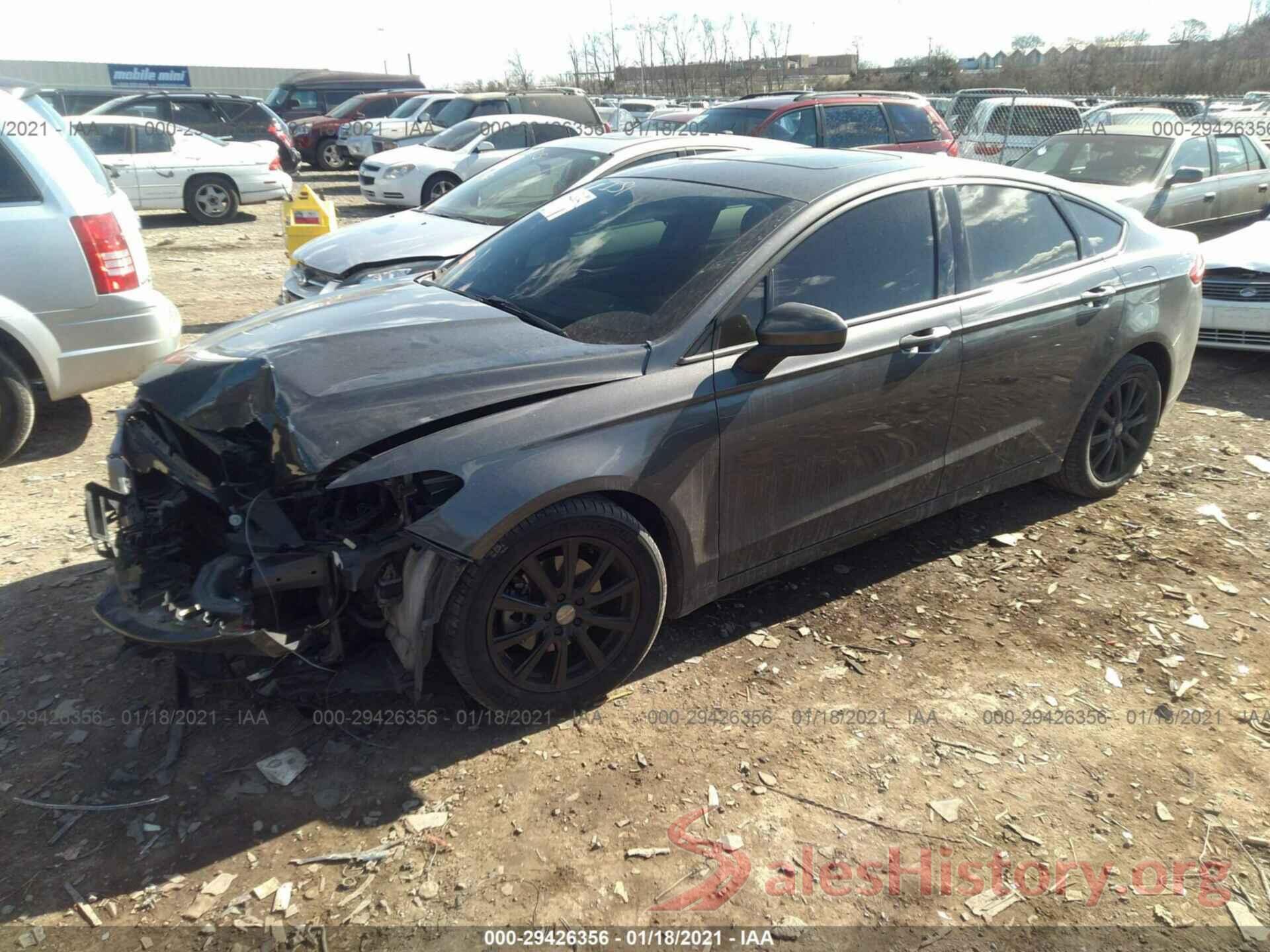 3FA6P0HDXJR258708 2018 FORD FUSION