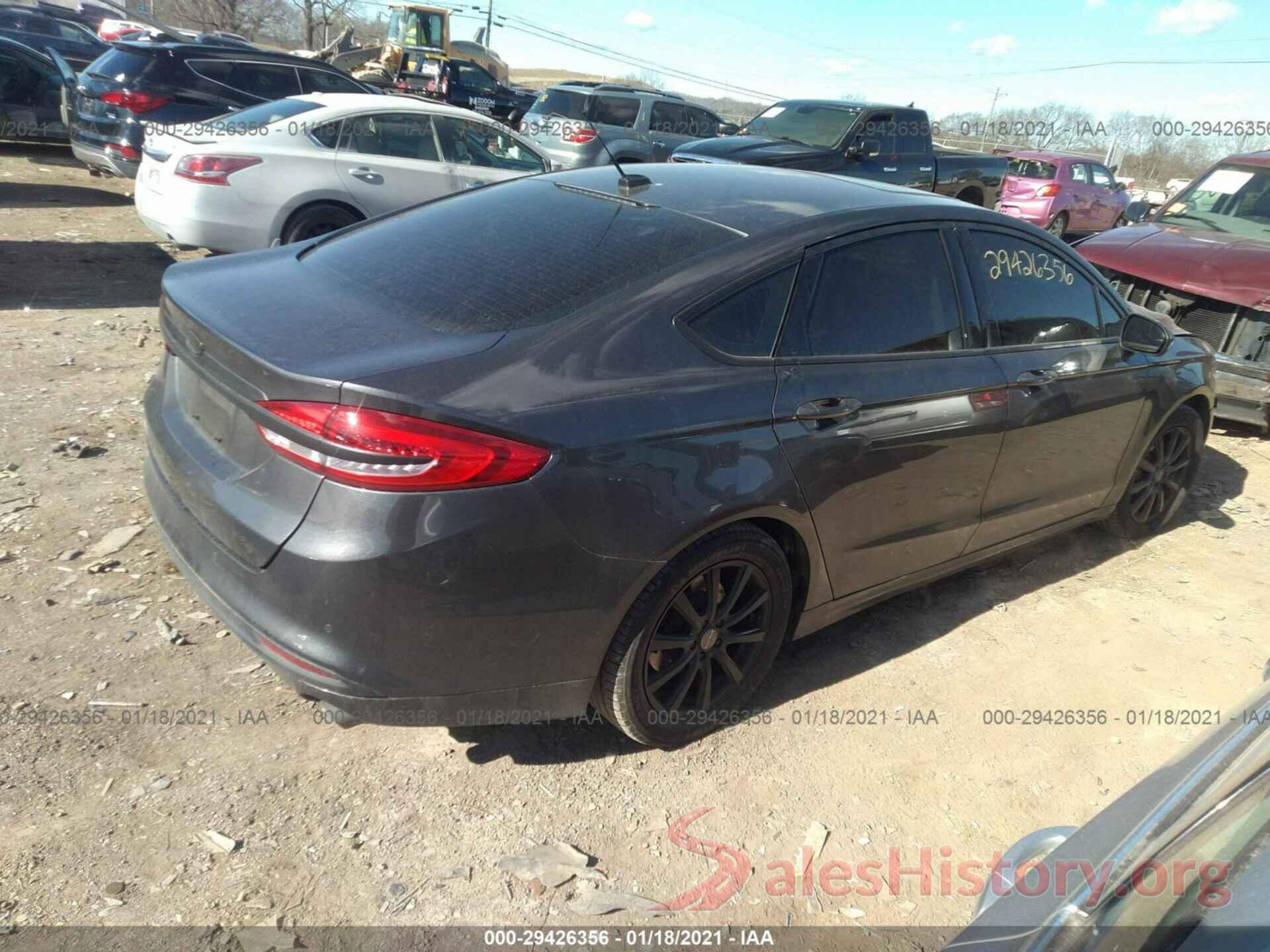 3FA6P0HDXJR258708 2018 FORD FUSION