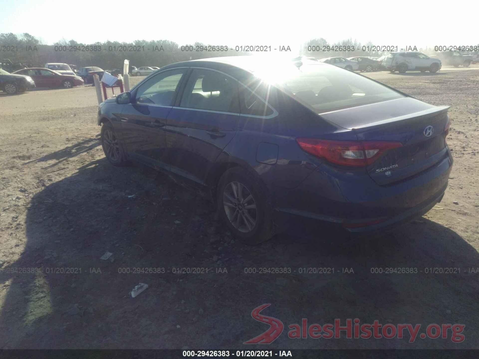 5NPE24AF4HH522302 2017 HYUNDAI SONATA