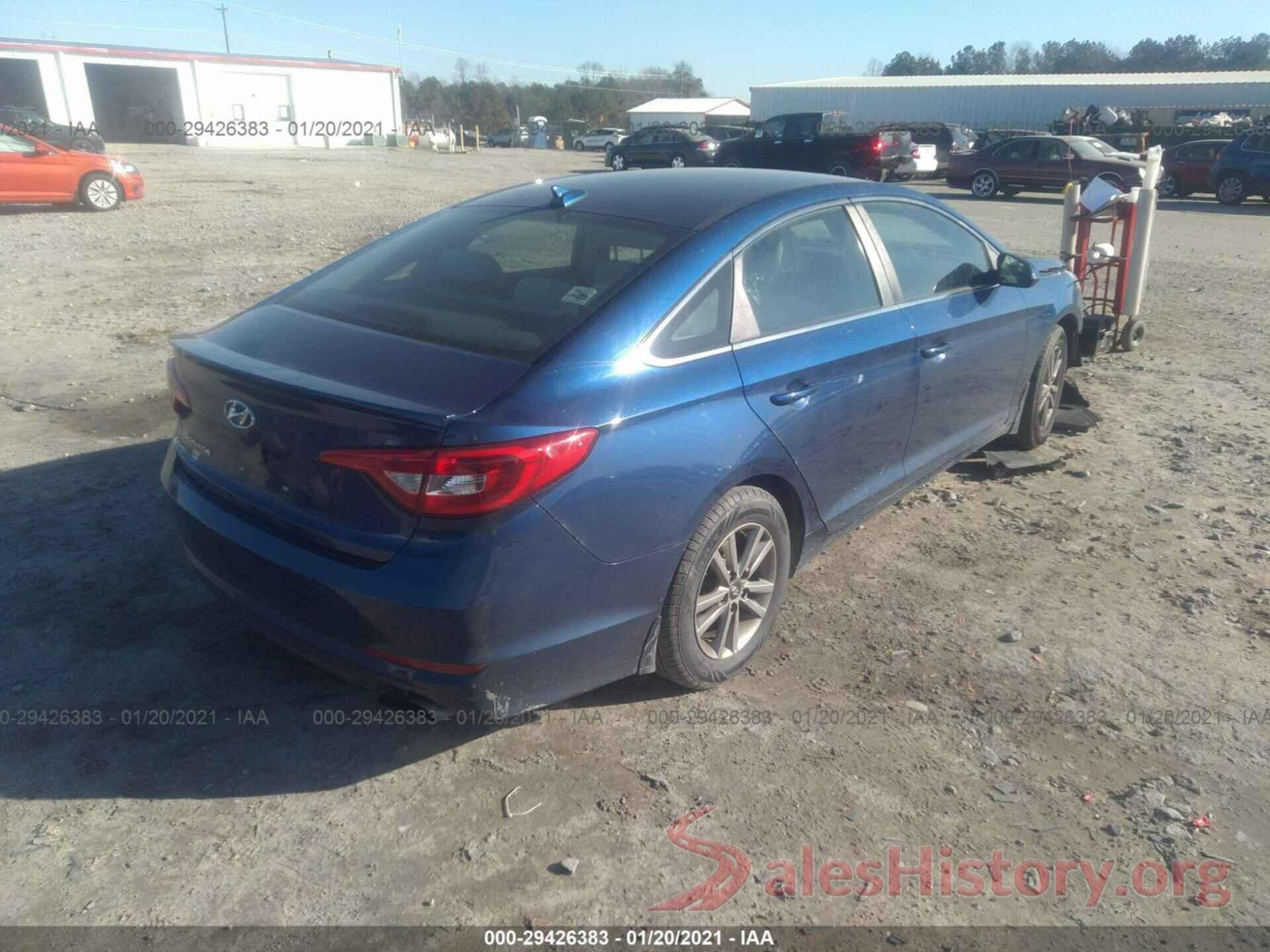 5NPE24AF4HH522302 2017 HYUNDAI SONATA