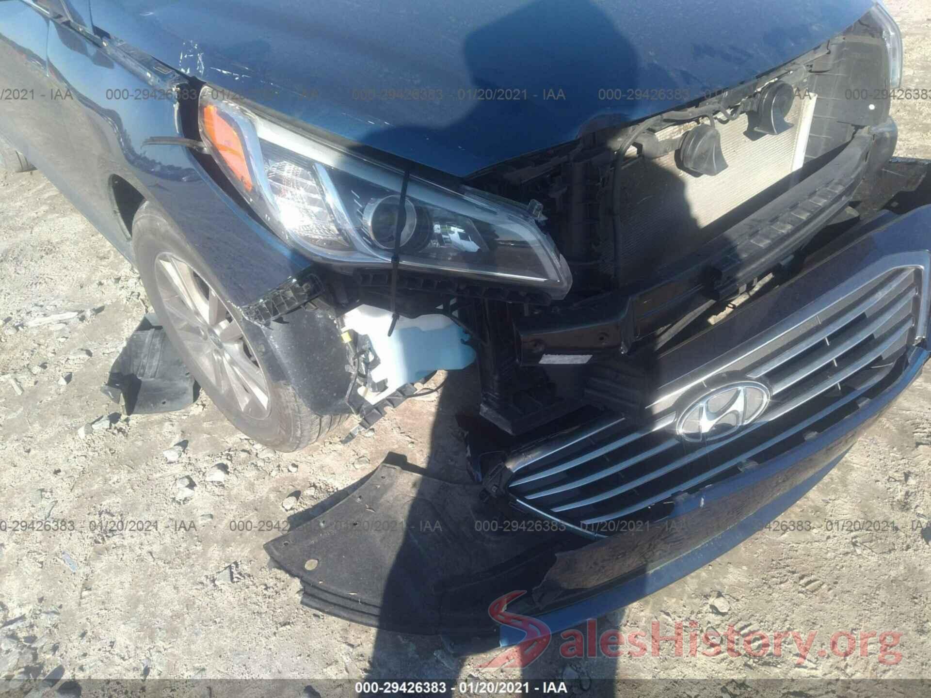 5NPE24AF4HH522302 2017 HYUNDAI SONATA