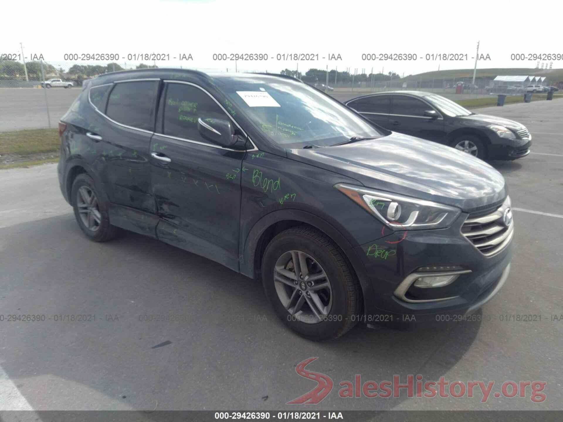 5XYZU3LB9HG473122 2017 HYUNDAI SANTA FE SPORT