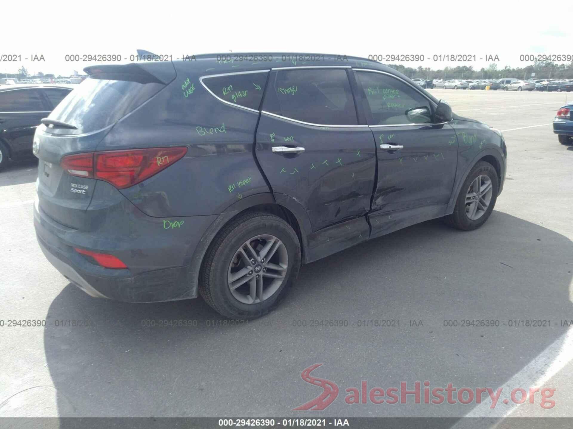 5XYZU3LB9HG473122 2017 HYUNDAI SANTA FE SPORT