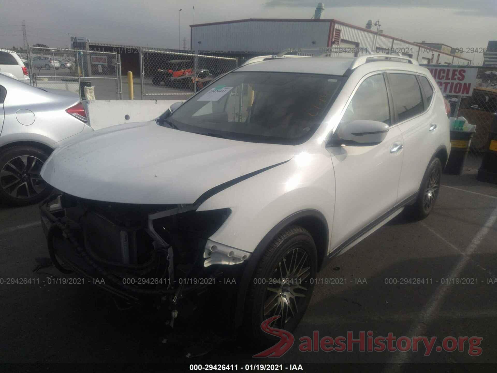 5N1AT2MN3HC780949 2017 NISSAN ROGUE