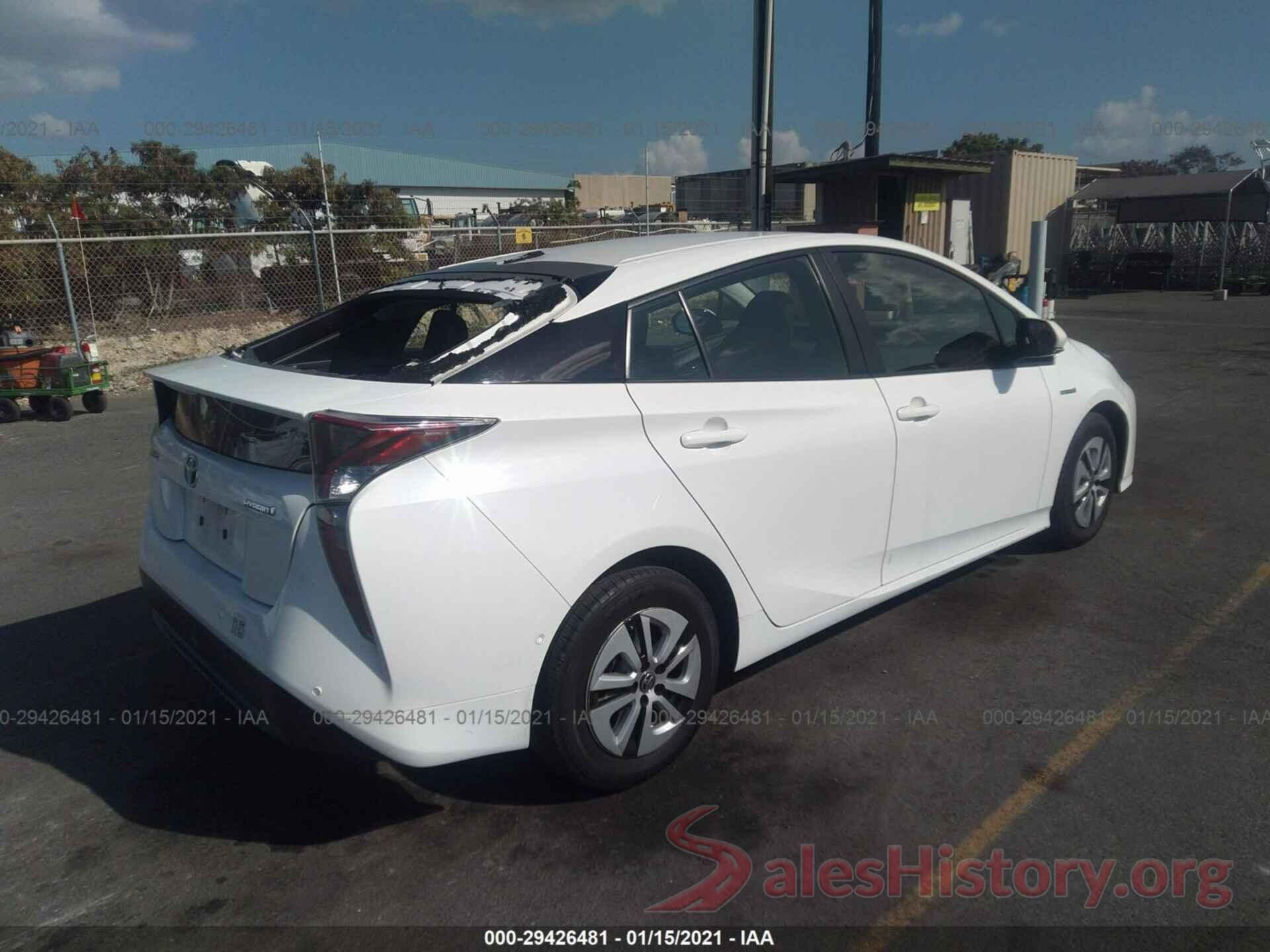 JTDKBRFU8J3081363 2018 TOYOTA PRIUS