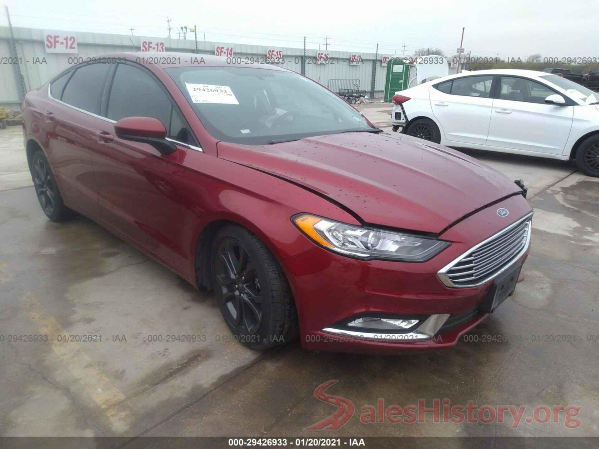 3FA6P0HD4JR267193 2018 FORD FUSION