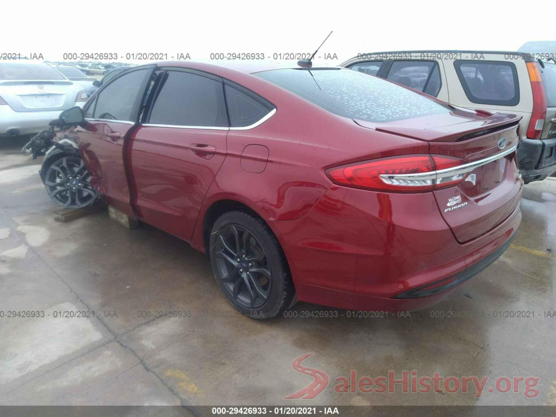 3FA6P0HD4JR267193 2018 FORD FUSION