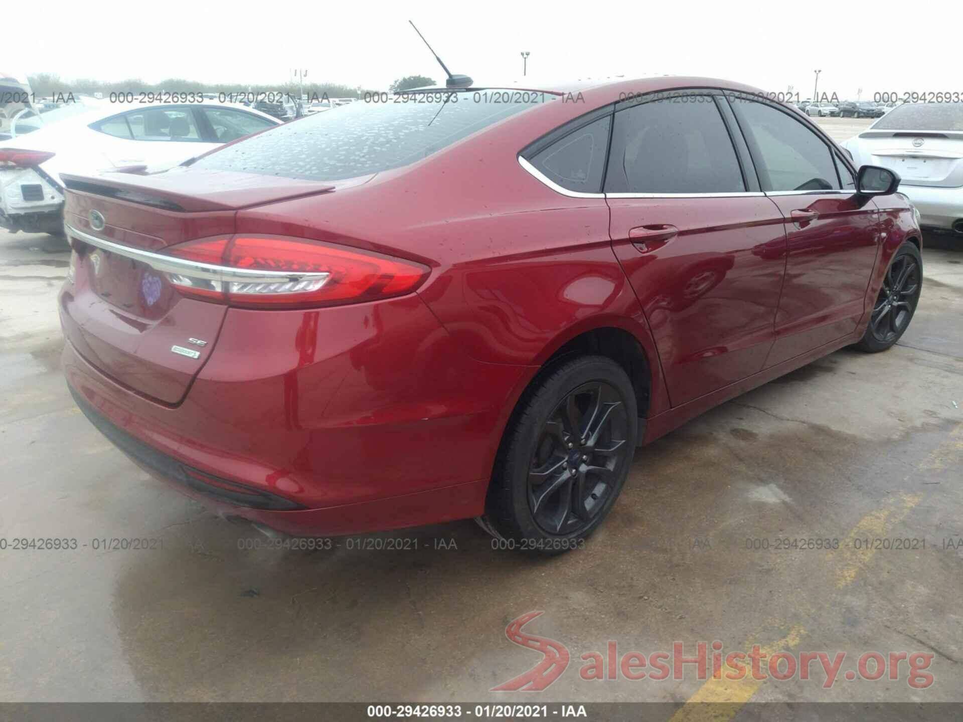 3FA6P0HD4JR267193 2018 FORD FUSION