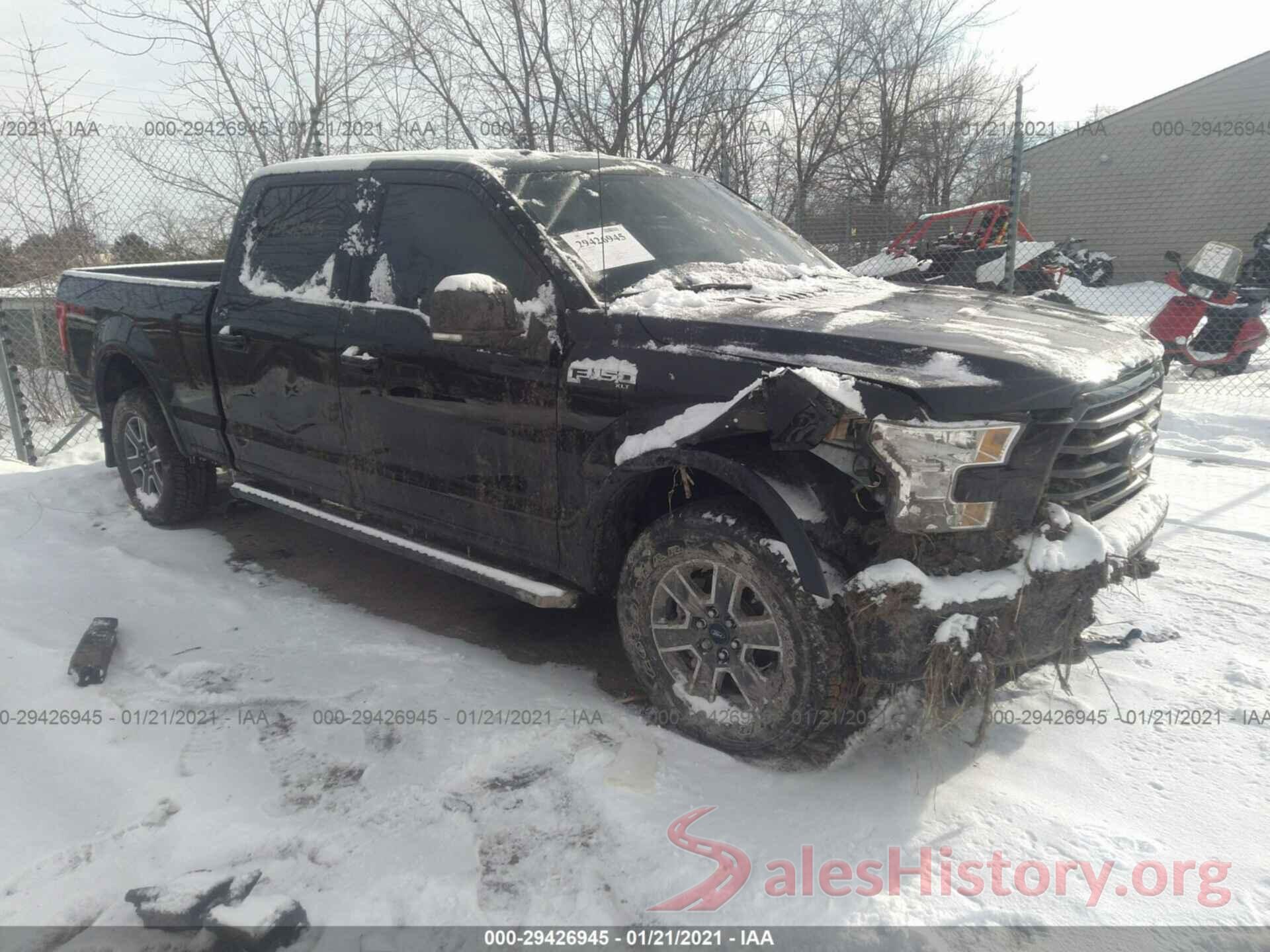 1FTFW1EF1GKF73001 2016 FORD F-150